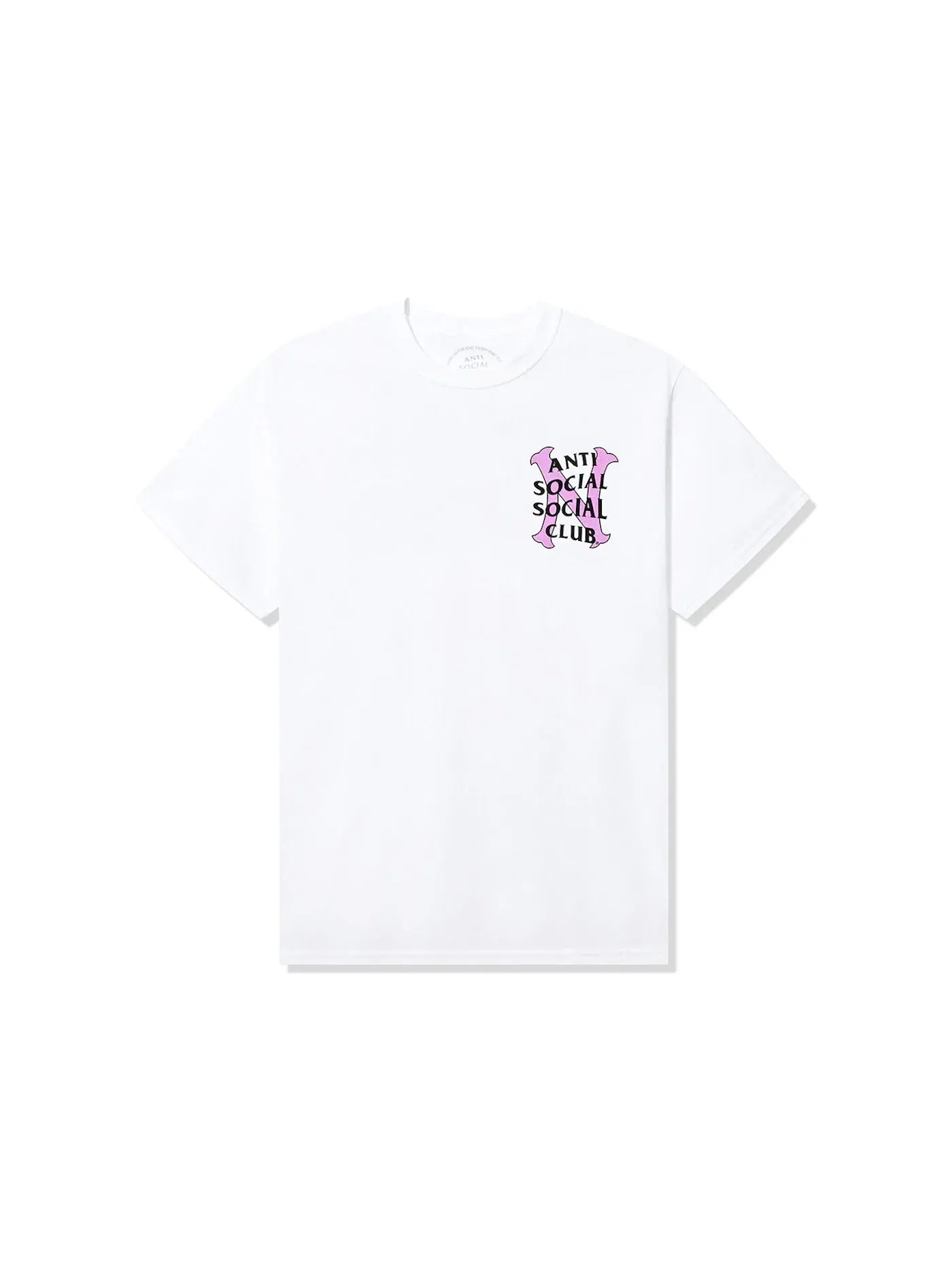 Мужская футболка с принтом Anti Social Social Club x Neighborhood N Tee — изображение 1 из 2, белый