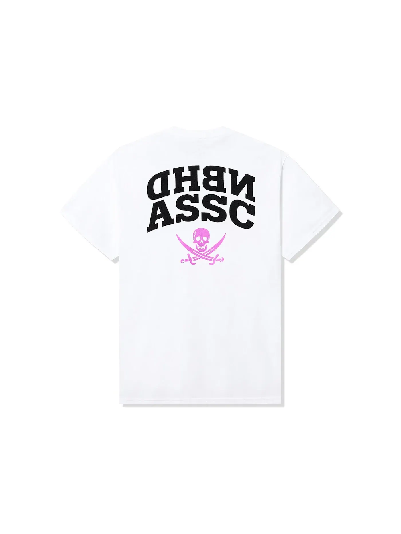 Мужская футболка с принтом Anti Social Social Club x Neighborhood Reverse Tee — изображение 2 из 2, белый