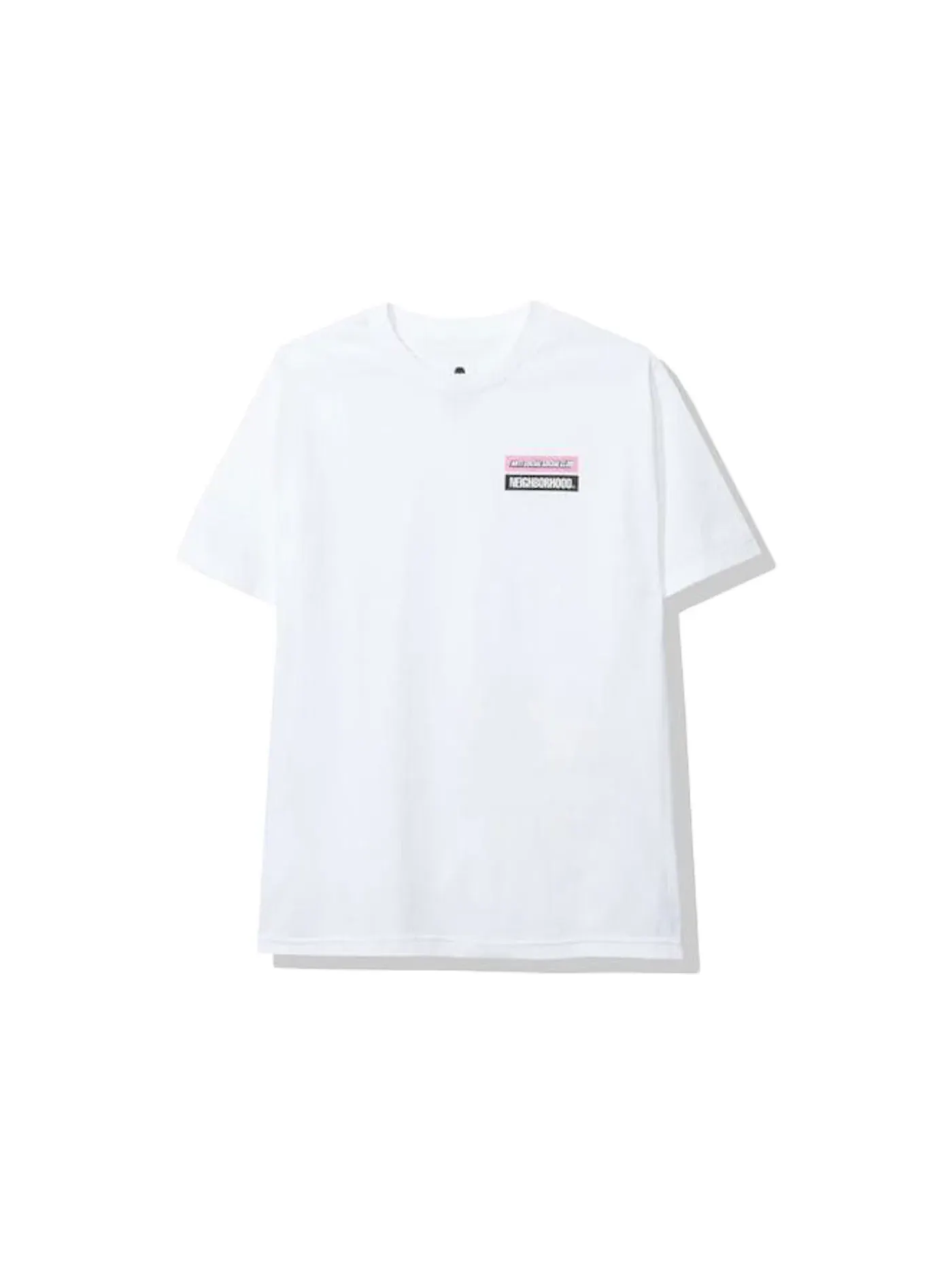 Мужская футболка с принтом Anti Social Social Club x Neighborhood Stuck On You Tee — изображение 1 из 2, белый