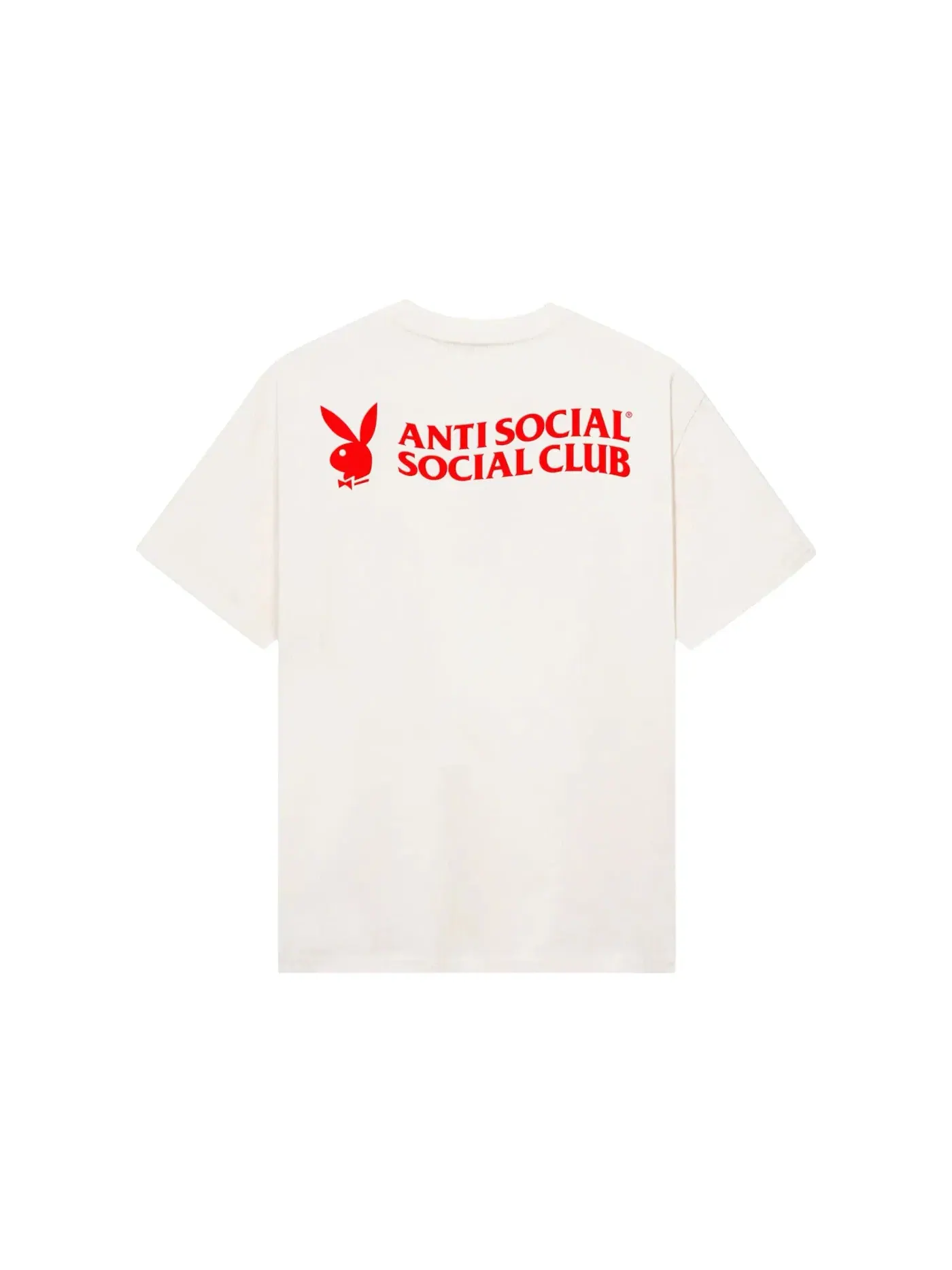 Мужская футболка с принтом Anti Social Social Club x Playboy Of The Year Tee — изображение 2 из 2, прозрачный
