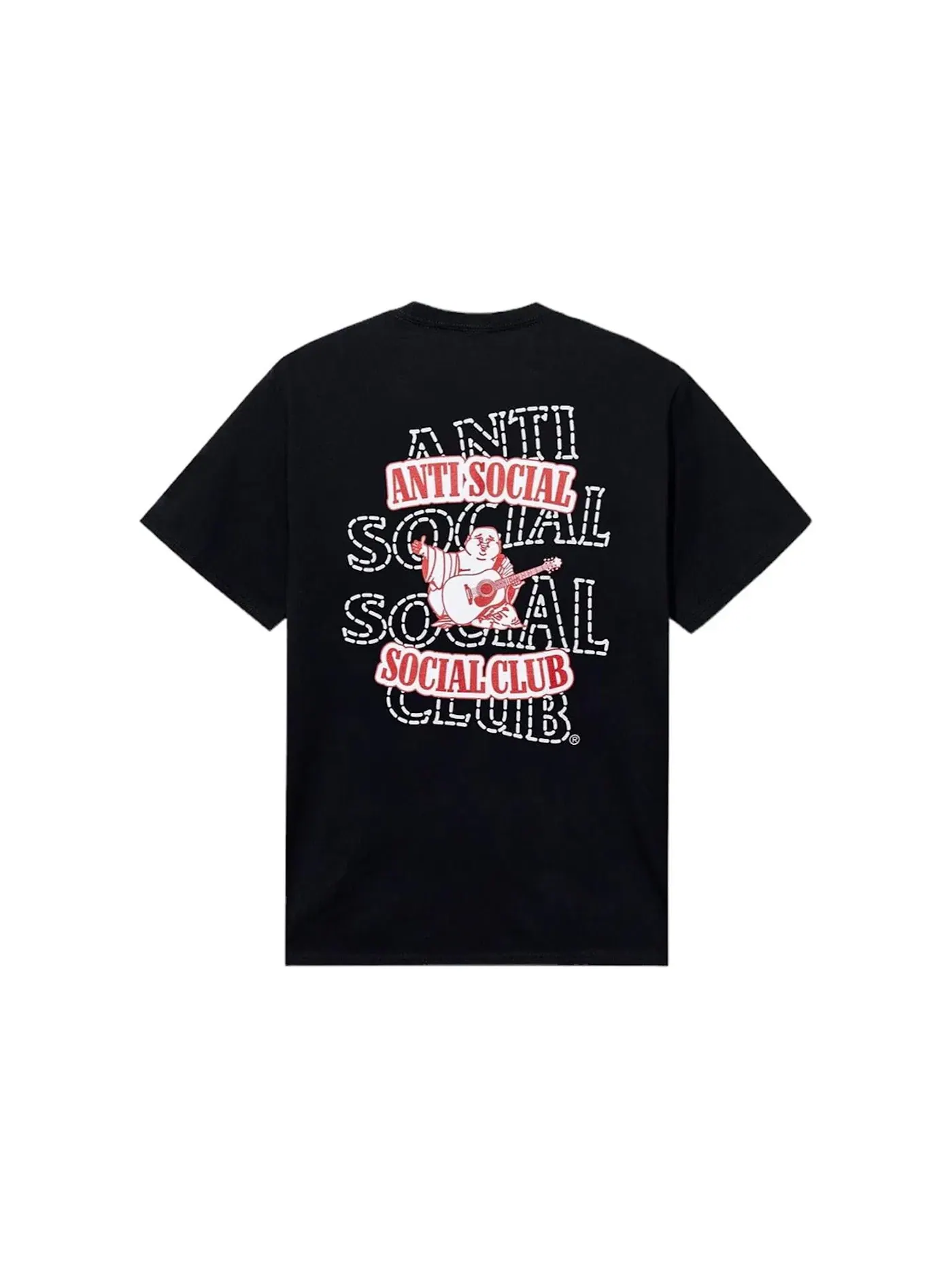 Мужская футболка с принтом Anti-Truth Premium Heavyweight Anti Social Social Club — изображение 1 из 2, черный