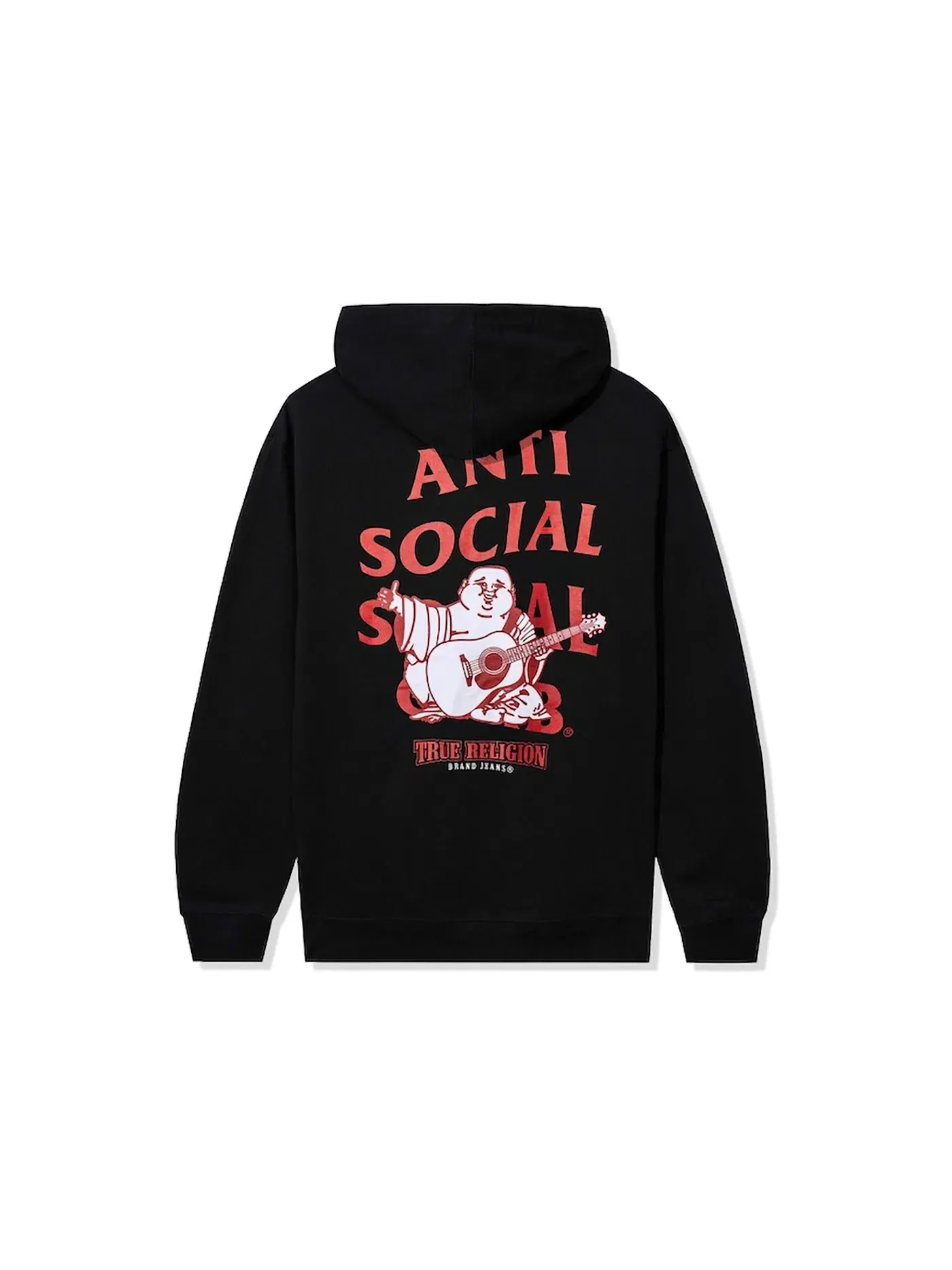 Мужской худи с принтом Anti-Truth Premium Heavyweight Anti Social Social Club — изображение 1 из 2, черный