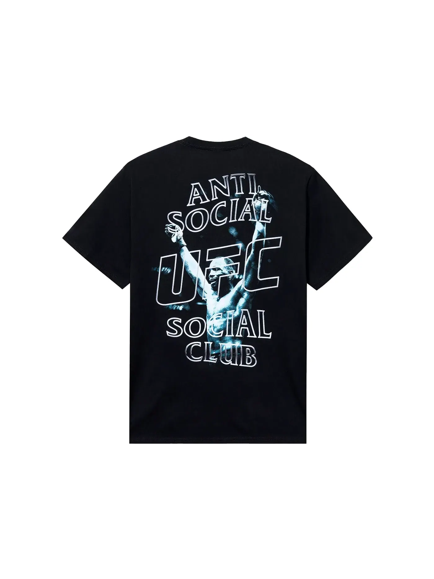 Мужская футболка с принтом Tee Anti Social Social Club — изображение 2 из 2, черный