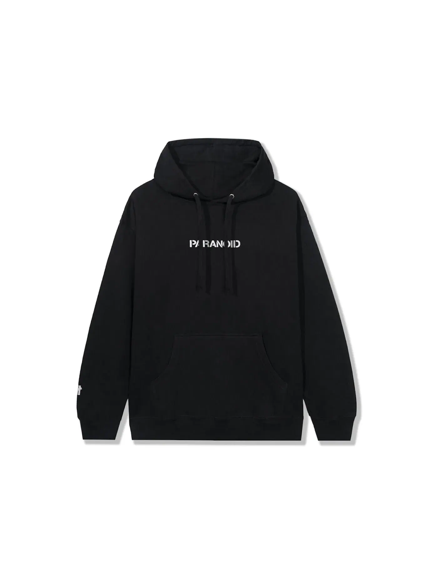 Мужская худи с принтом Paranoid Anti Social Social Club x Undefeated — изображение 1 из 2, черный