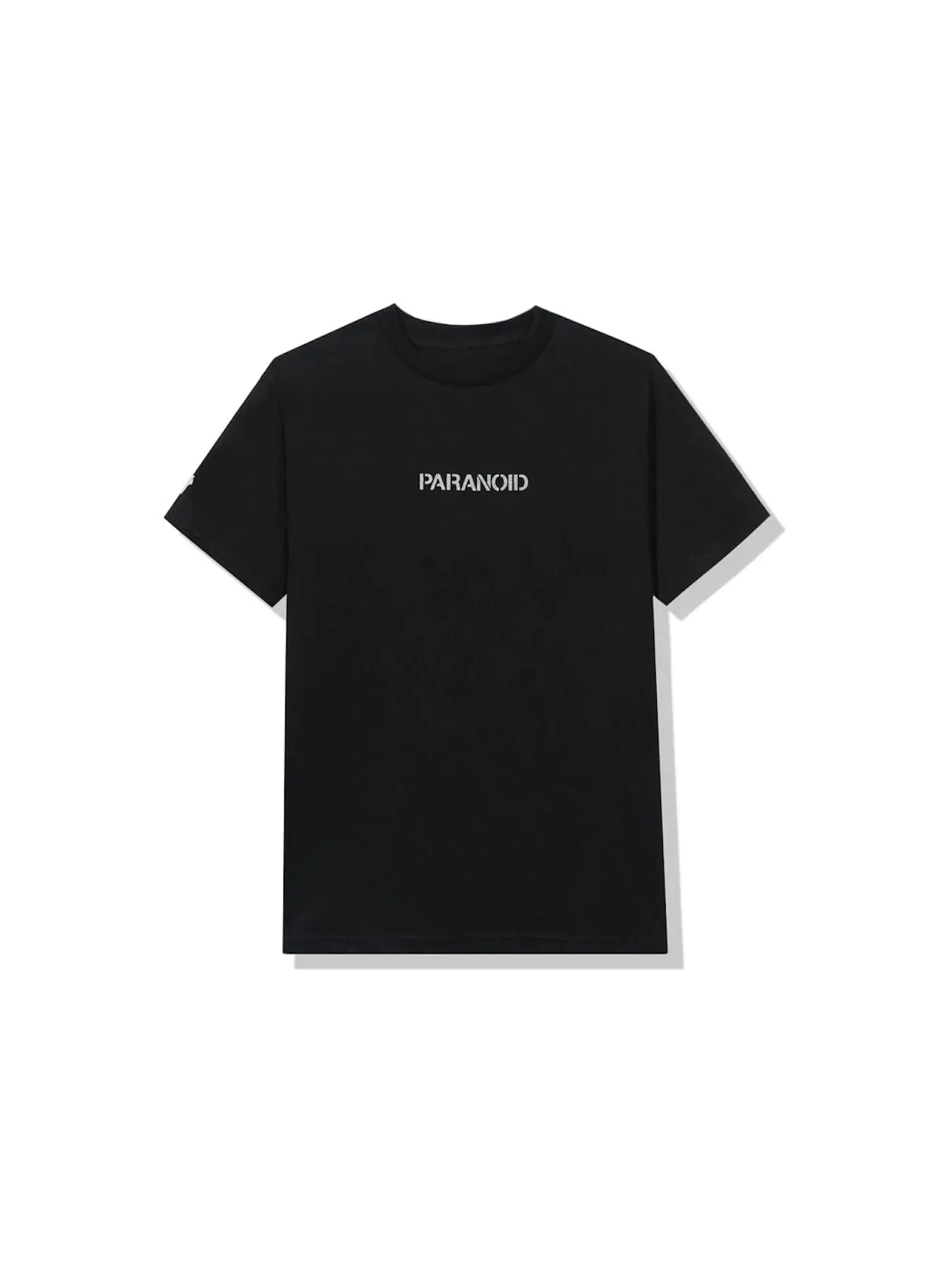 Мужская футболка с принтом Paranoid Anti Social Social Club x Undefeated — изображение 1 из 2, черный