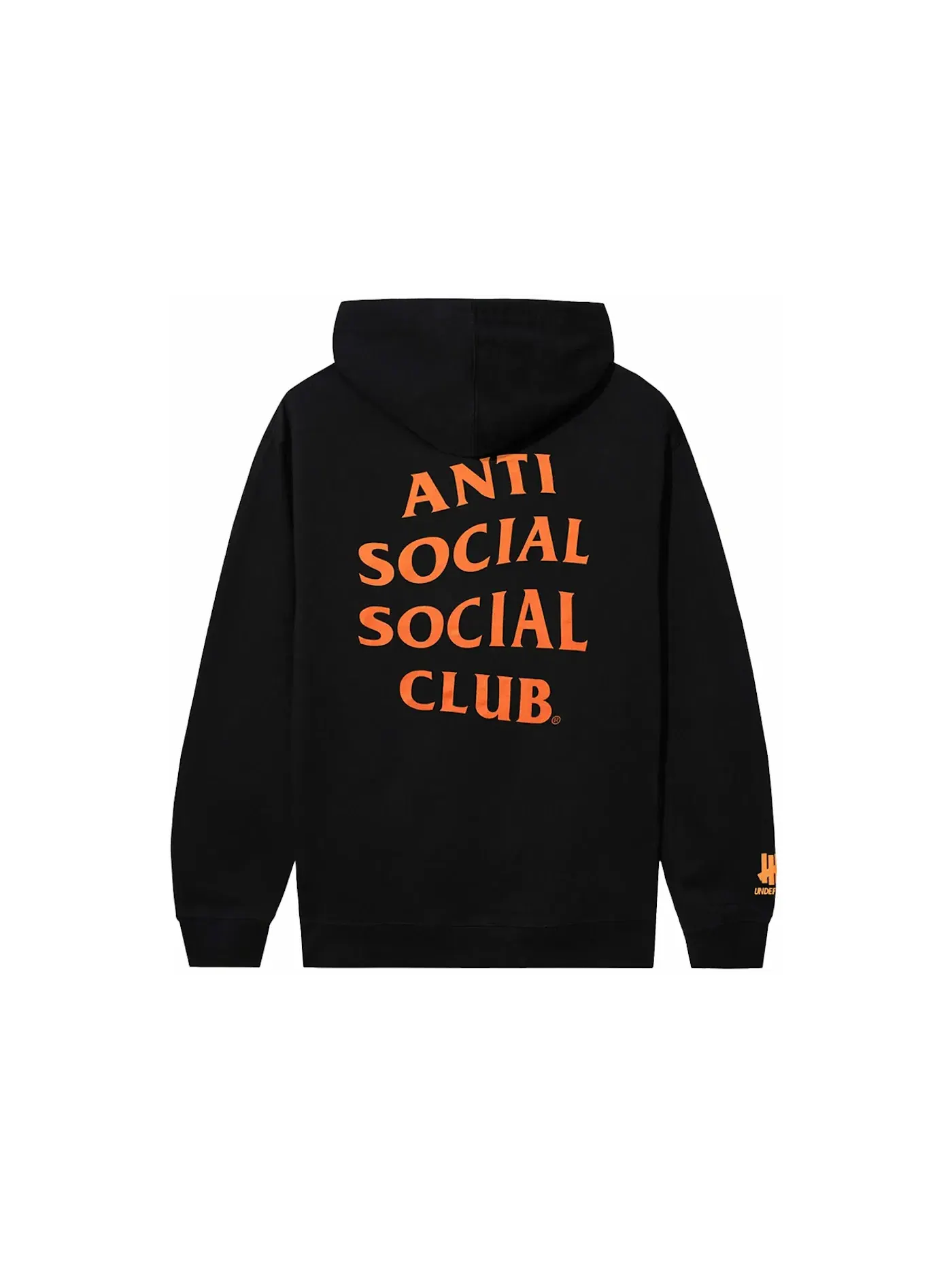 Мужской худи с принтом Still Paranoid Anti Social Social Club — изображение 1 из 2, черный