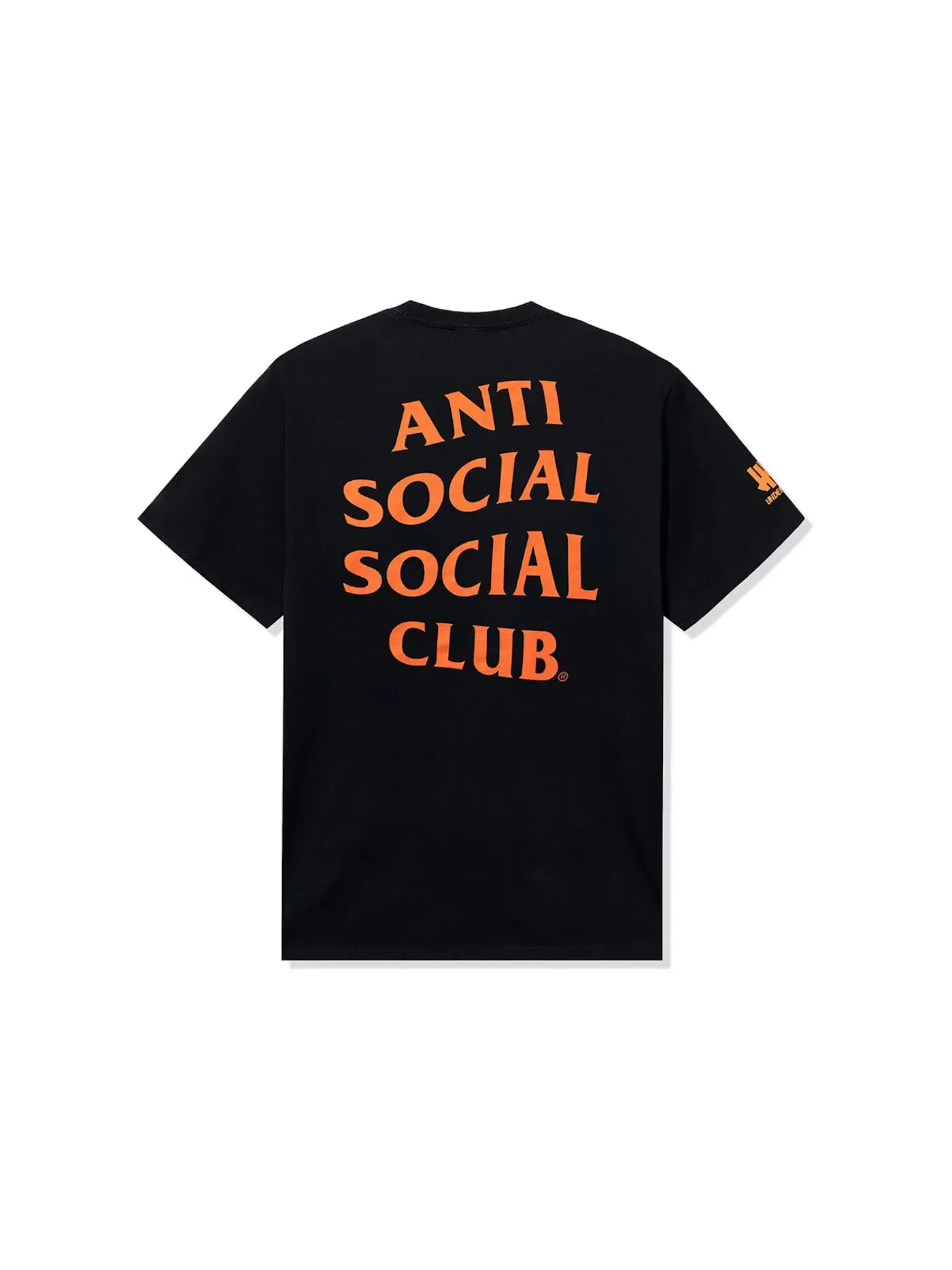 Мужская футболка с принтом Anti Social Social Club x Undefeated Still Paranoid Tee — изображение 1 из 2, черный