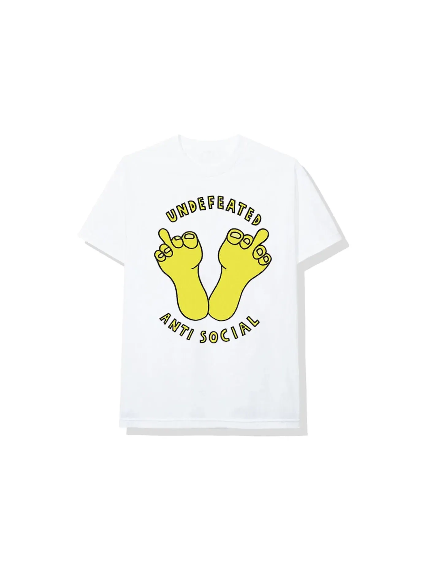 Мужская футболка с принтом Tee Anti Social Social Club — изображение 2 из 2, белый