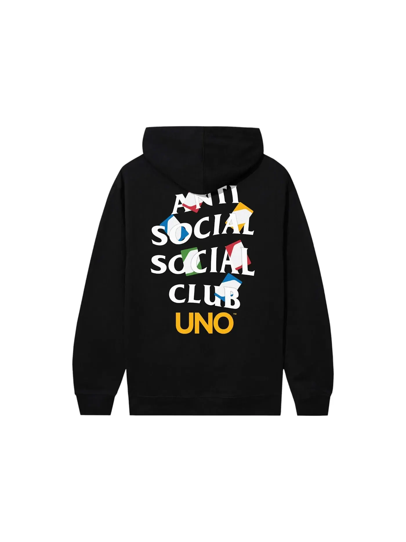 Мужской худи с длинным рукавом Anti Social Social Club — изображение 1 из 2, черный