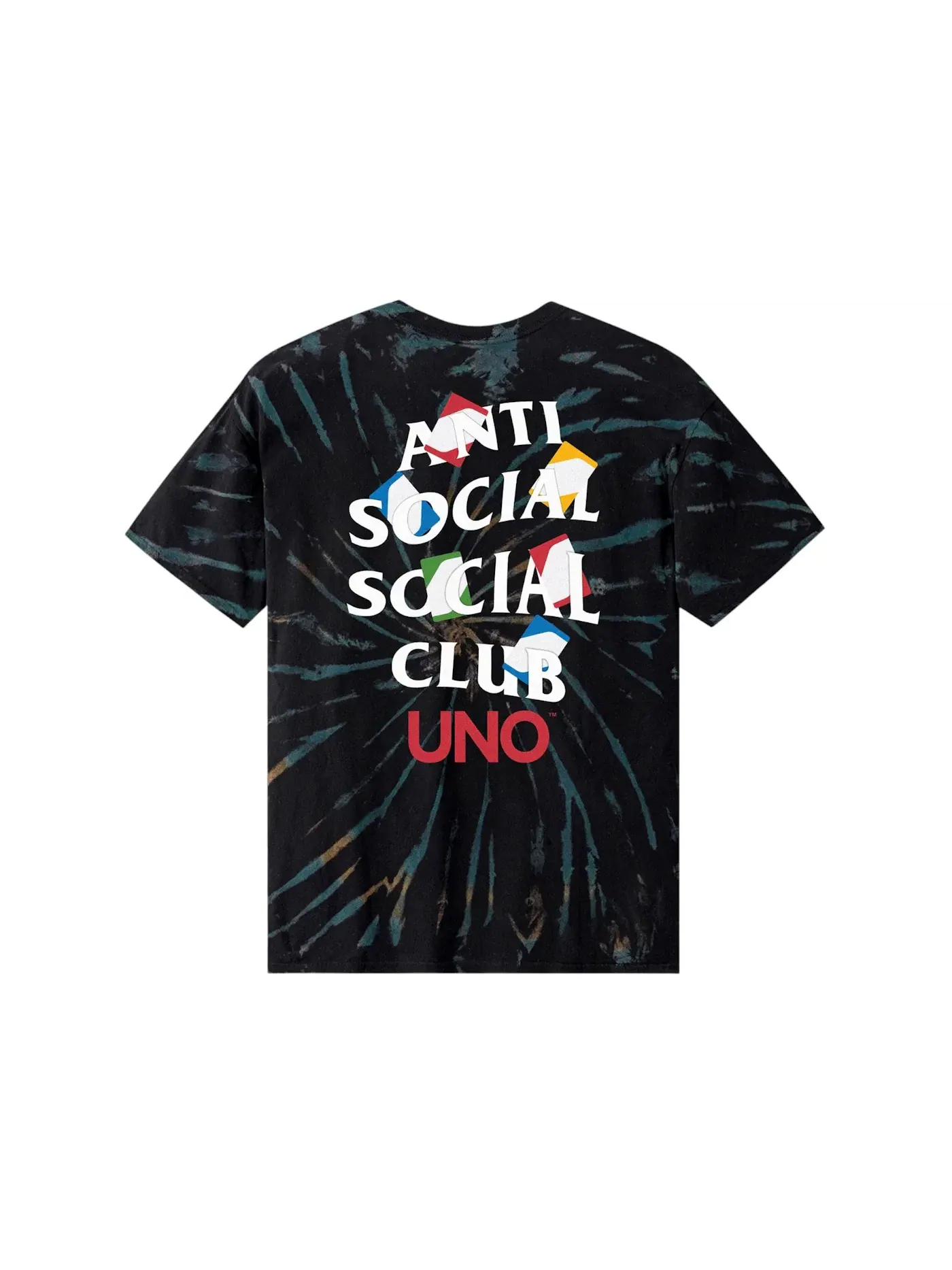 Мужская футболка с принтом Tee Anti Social Social Club — изображение 1 из 2, черный
