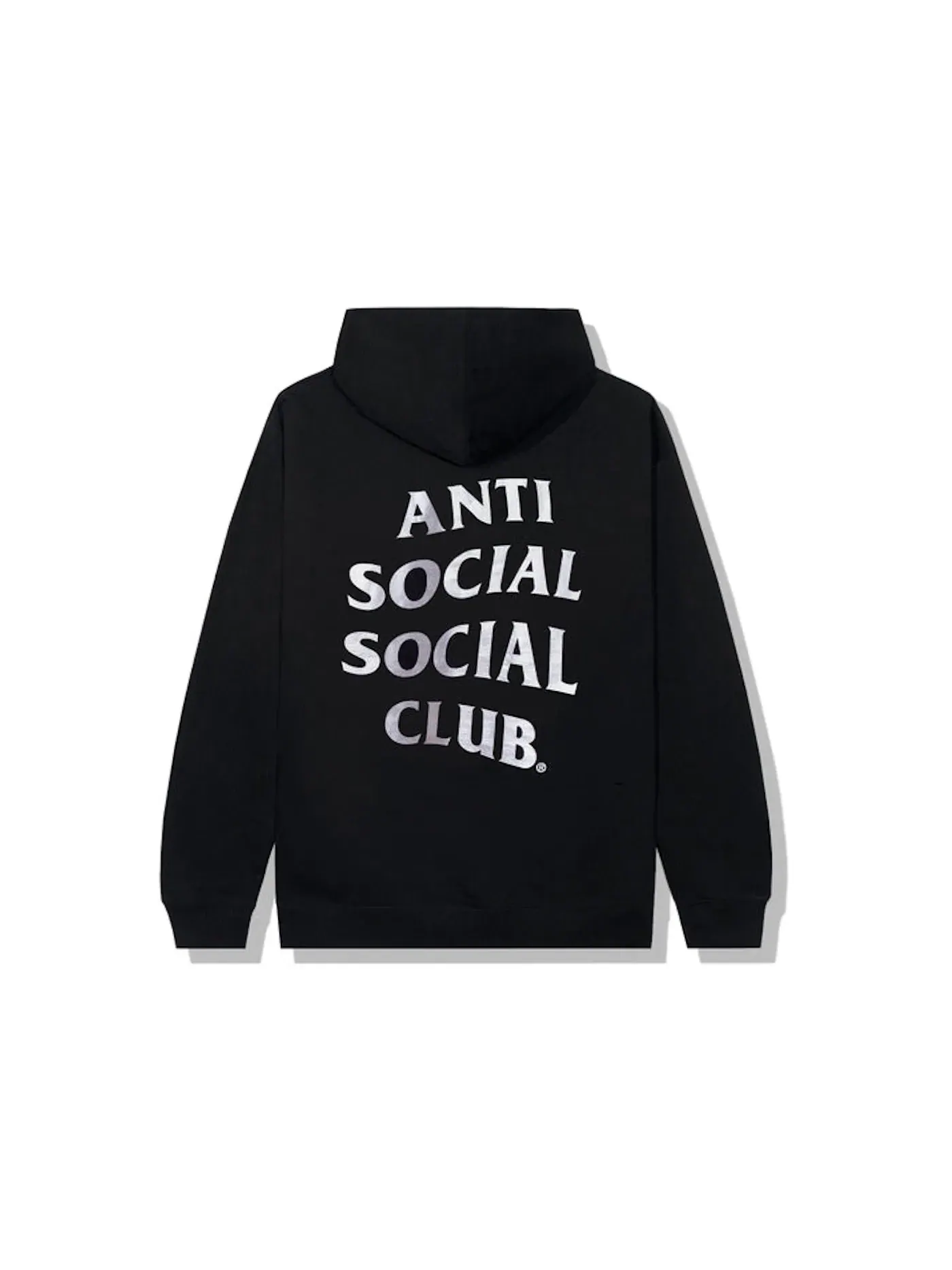 Мужской худи Y/N? Hoodie Anti Social Social Club — изображение 2 из 2, черный