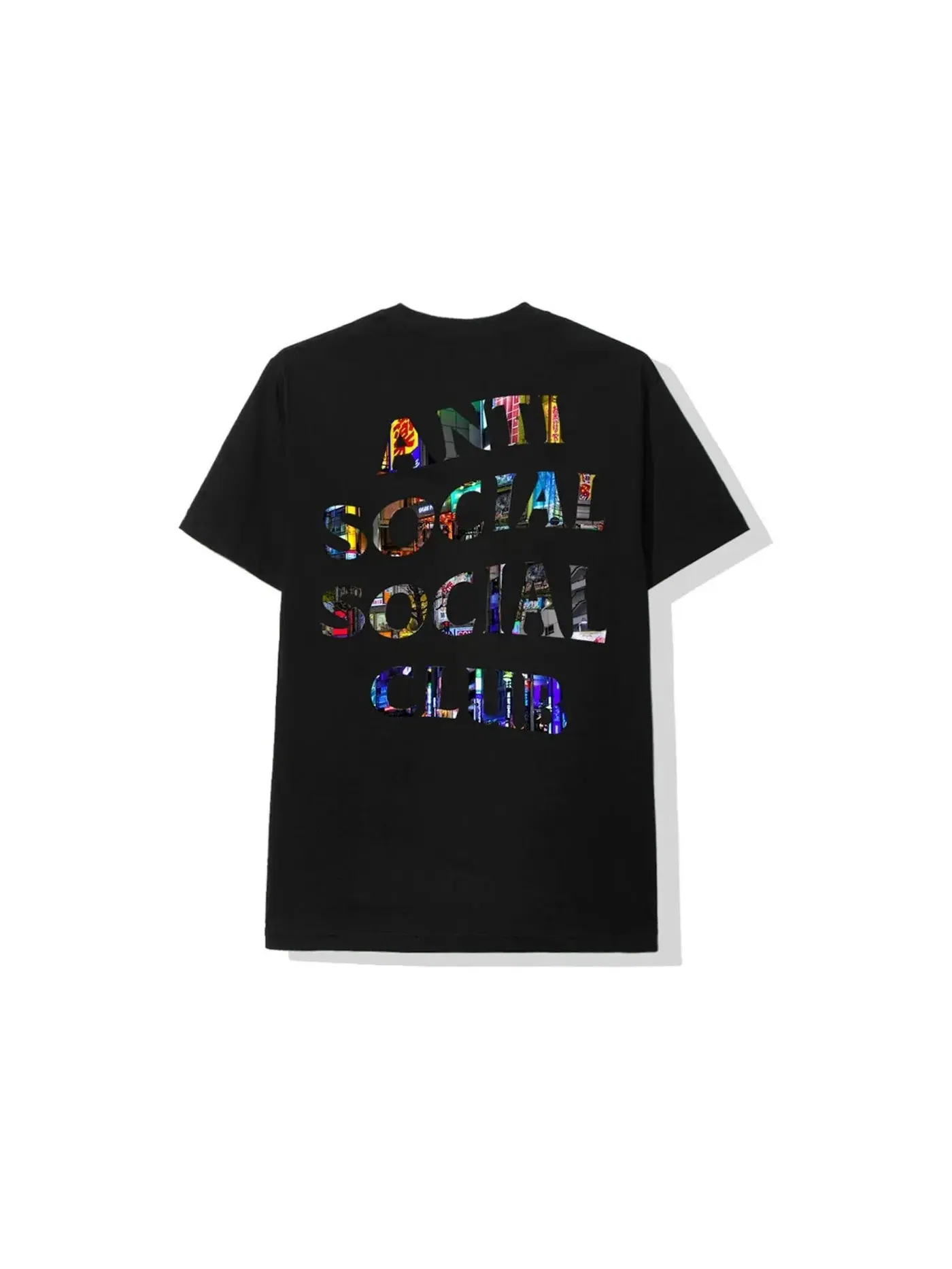 Мужская футболка с принтом Anti Social Social Club T-shirt — изображение 1 из 2, черный