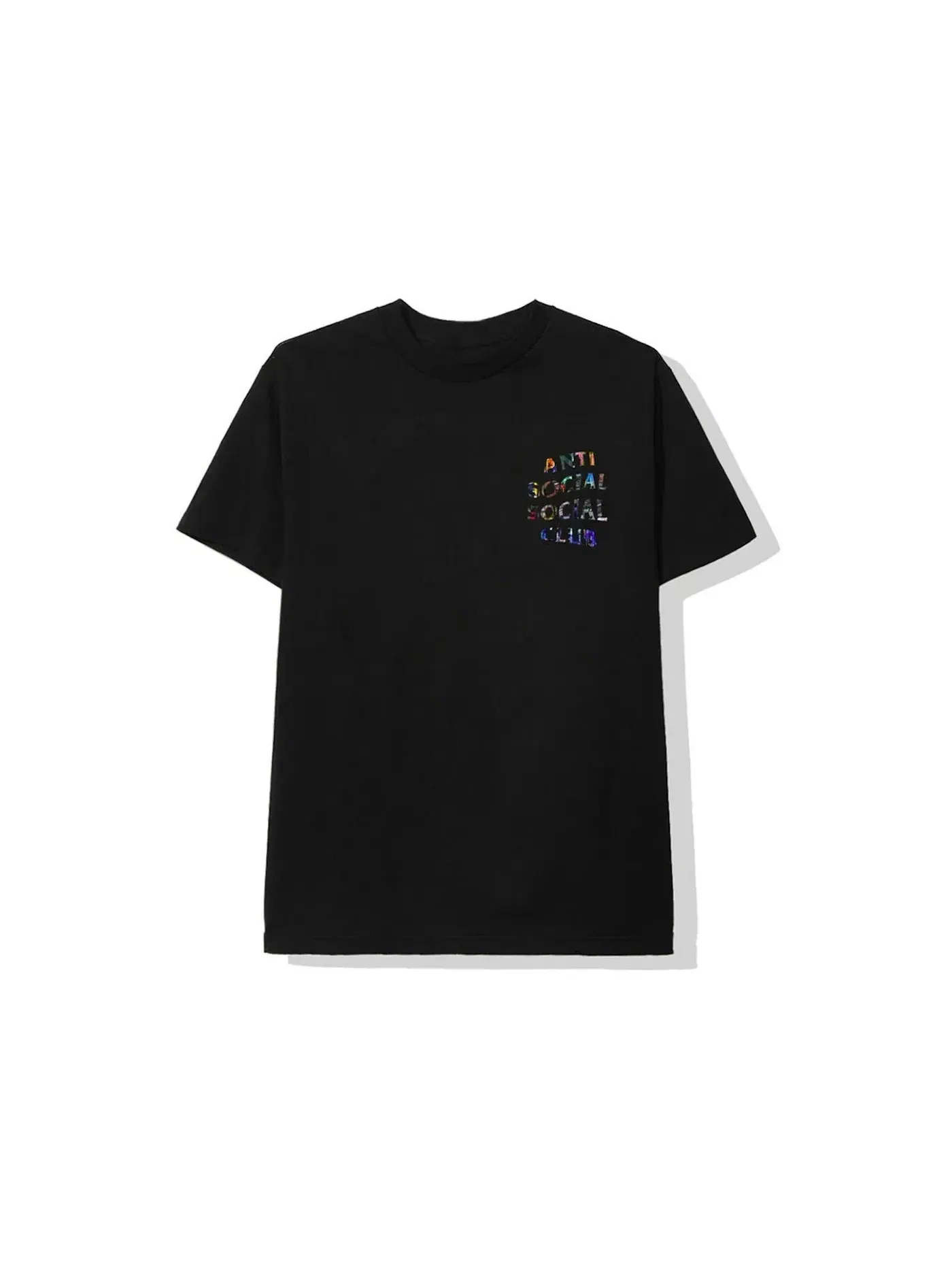 Мужская футболка с принтом Anti Social Social Club T-shirt — изображение 2 из 2, черный