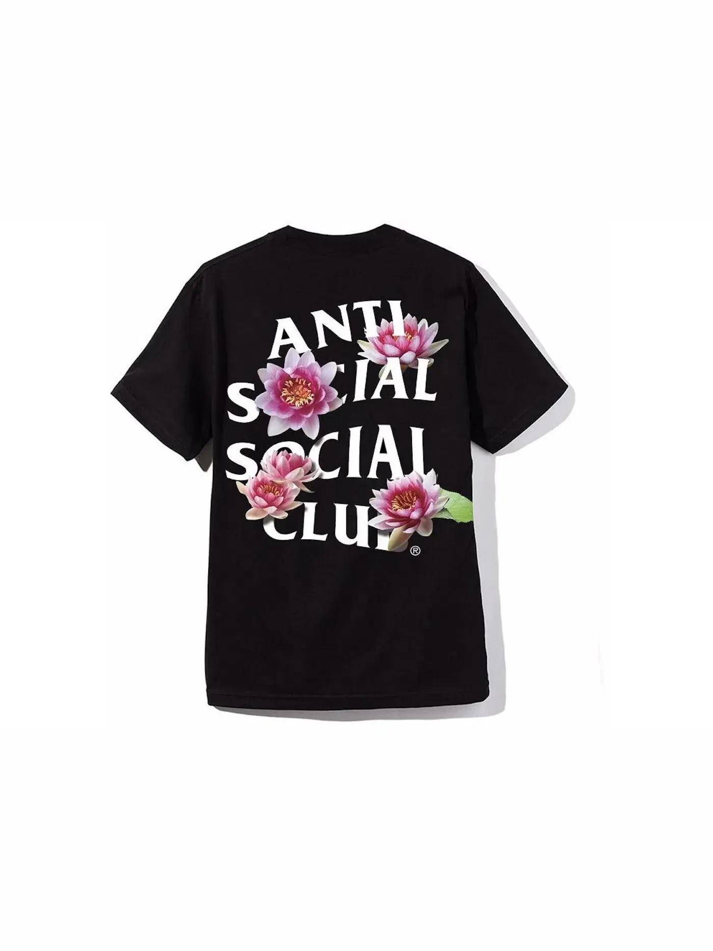 Мужская футболка с принтом Anti Social Social Club T-shirt — изображение 1 из 2, черный