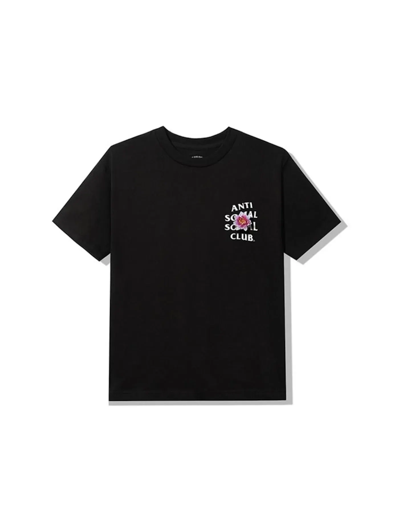 Мужская футболка с принтом Anti Social Social Club T-shirt — изображение 2 из 2, черный