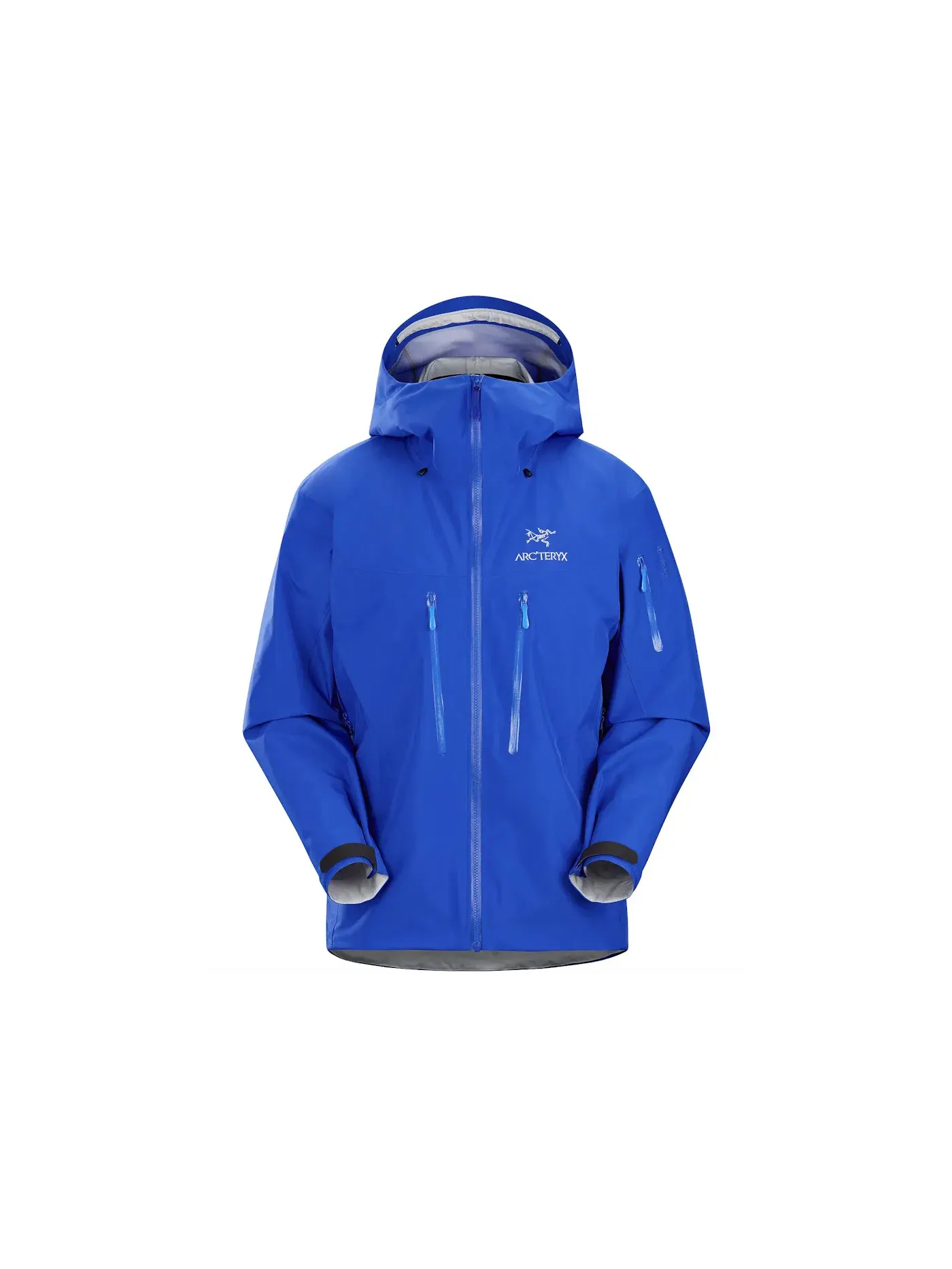 Мужская куртка-альпинистская с водонепроницаемой мембраной Arc'teryx Alpha SV Jacket — изображение 1 из 2, синий