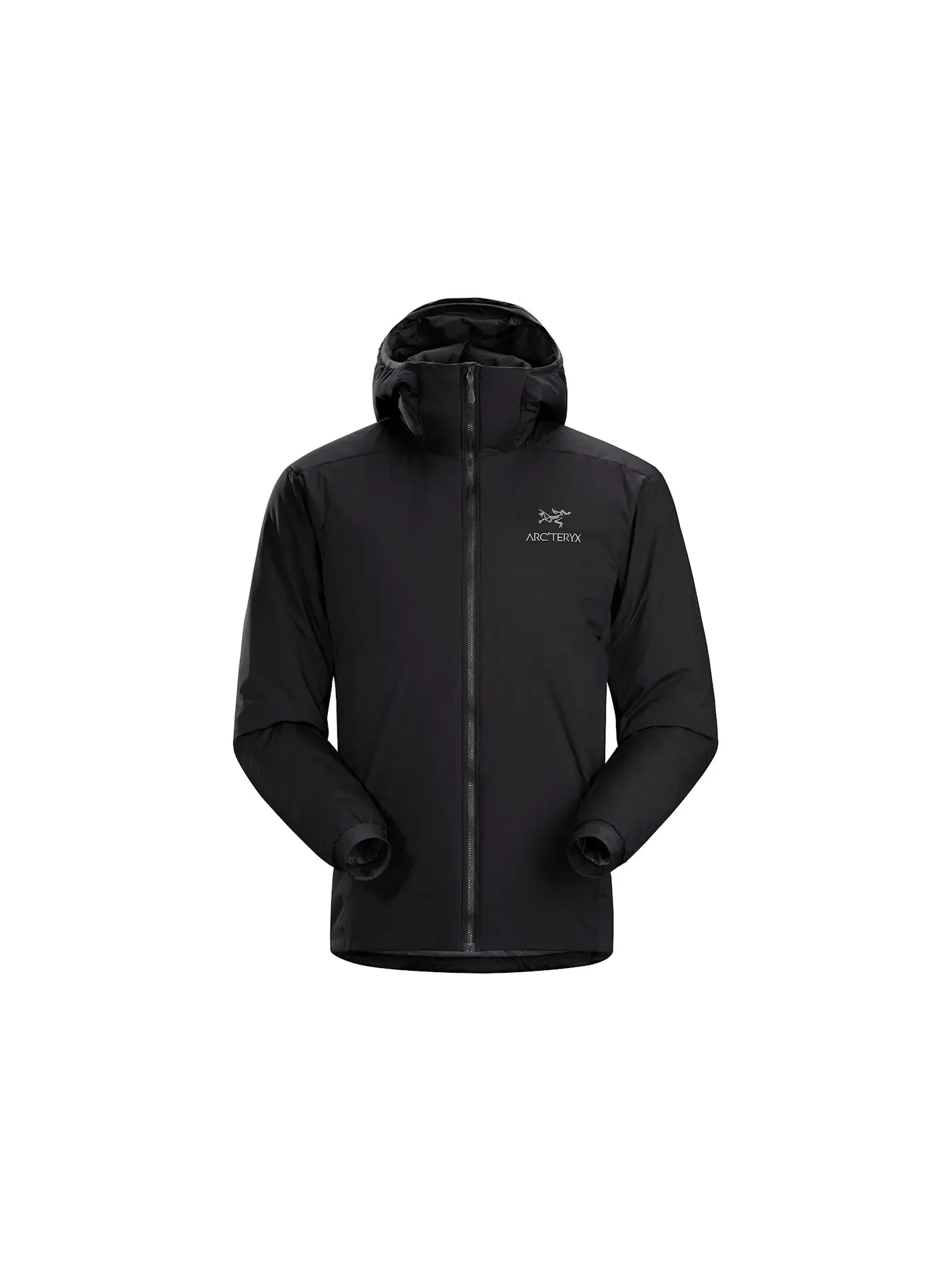 Мужская куртка-худи с утеплителем Atom LT Hoodie Arc'teryx — изображение 1 из 1, черный