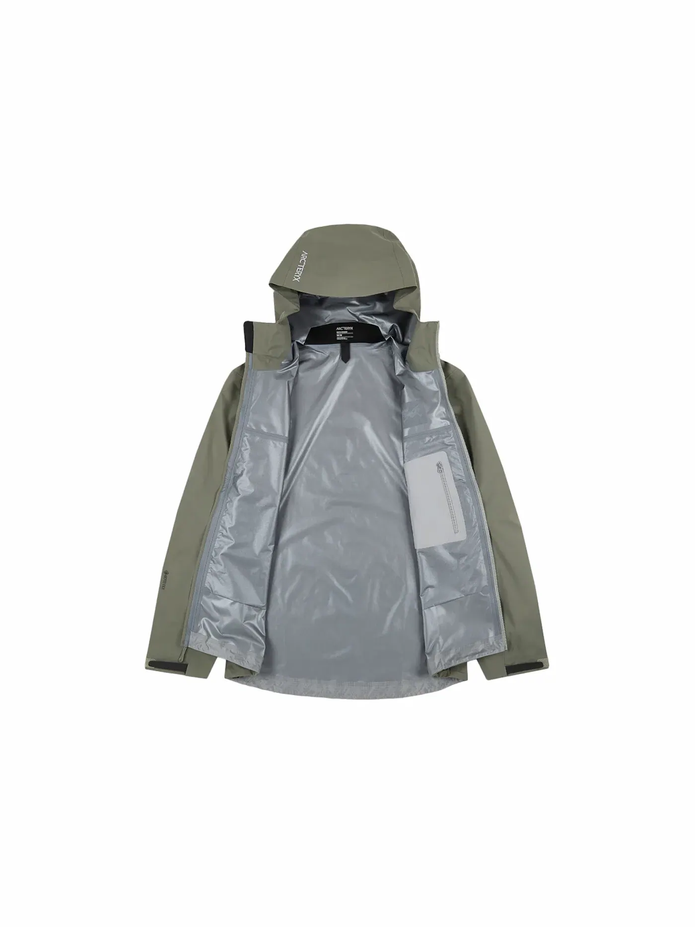 Мужская куртка с водоотталкивающей мембраной Arc'teryx Jacket (SS24) — изображение 2 из 2, землистый