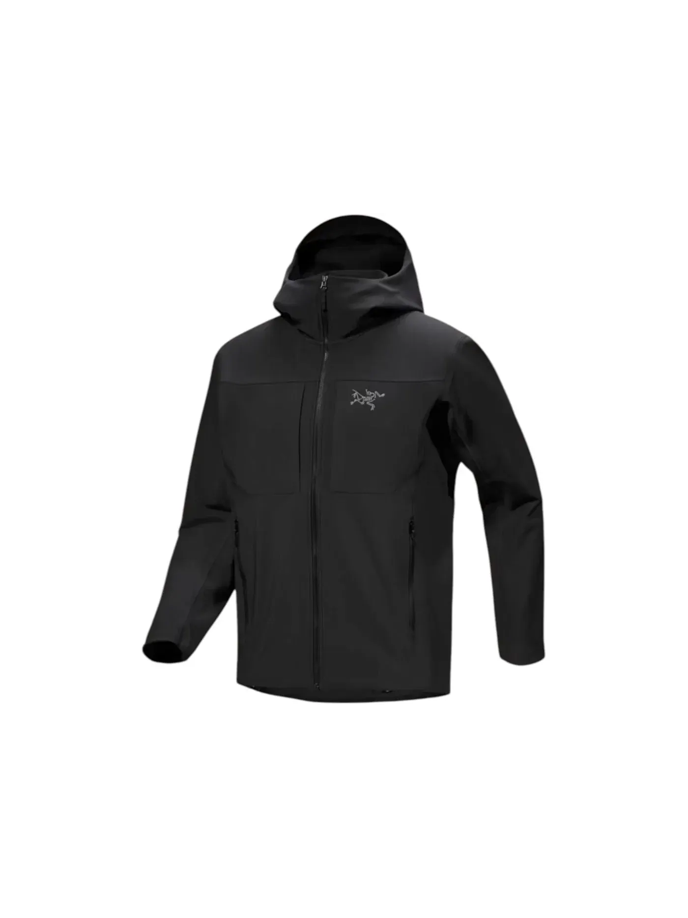 Мужская куртка-софтшелл с капюшоном Gamma MX Arc'teryx — изображение 1 из 2, черный