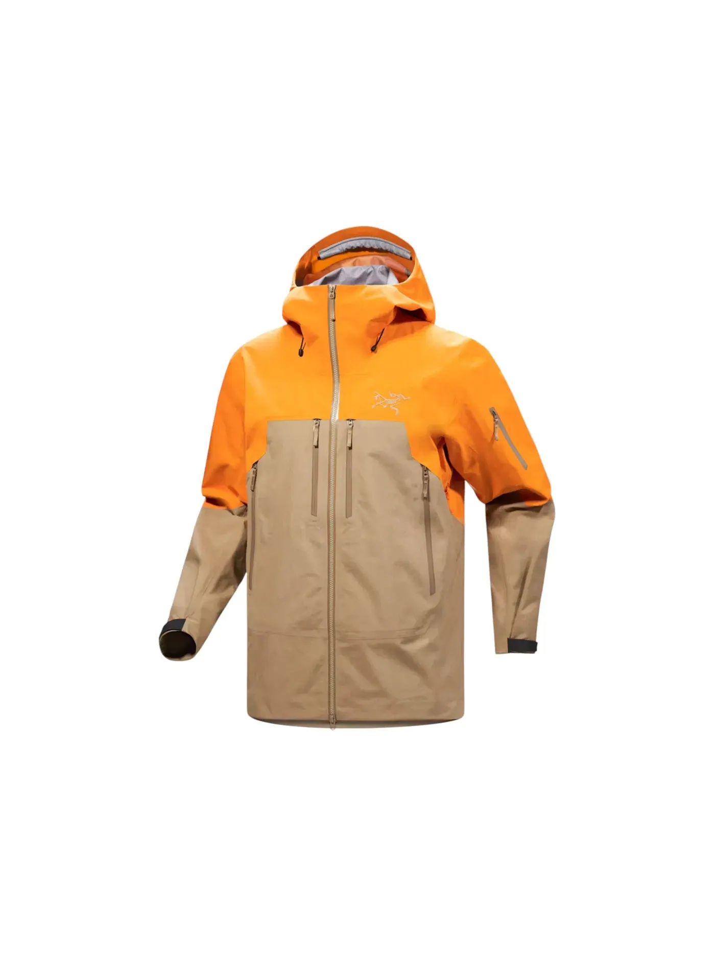 Мужская куртка с мембраной Gore-Tex Arc'teryx Rush Jacket, Blaze/Canvas — изображение 1 из 3