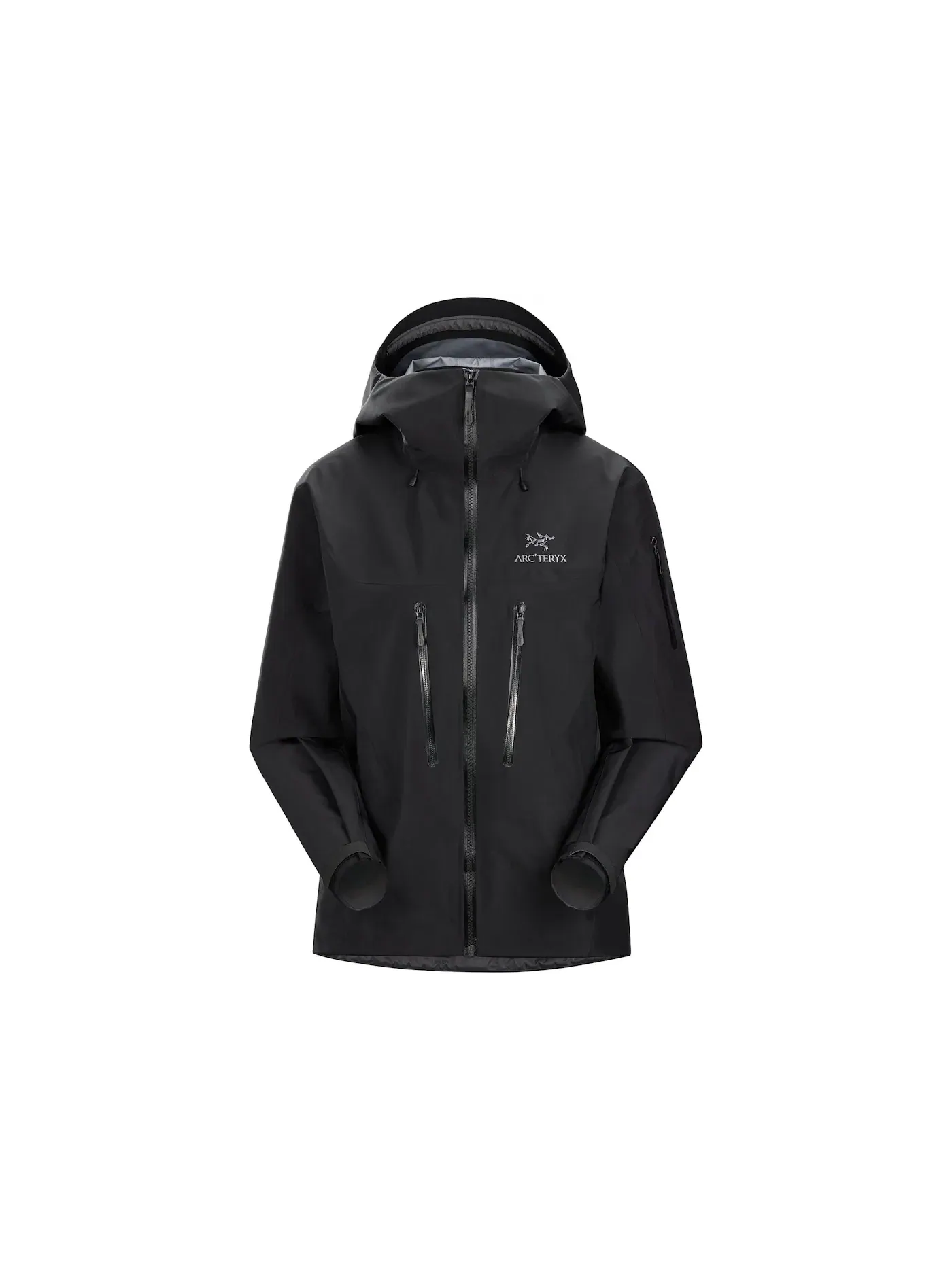 Женская куртка Alpha SV с принтом Arc'teryx — изображение 1 из 1, черный