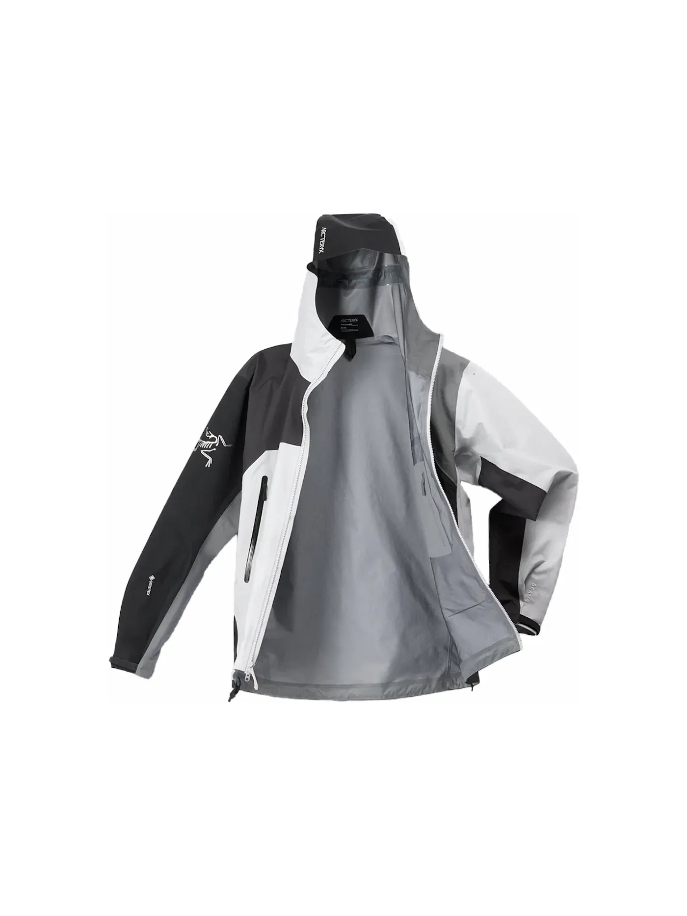 Мужская куртка-ветровка с принтом Arc'teryx x BEAMS Beta Jacket Tranquil, Tranquil — изображение 2 из 2