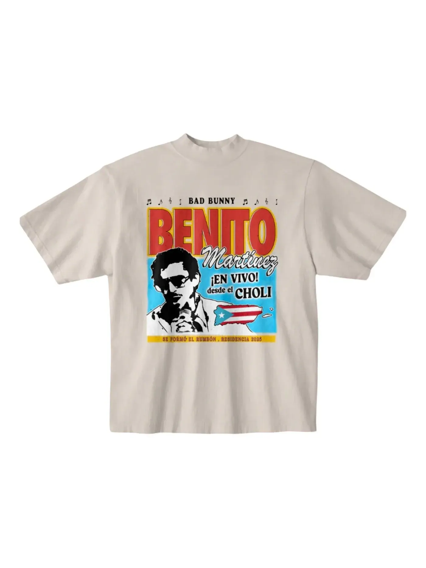 Мужская футболка с принтом T-shirt Bad Bunny