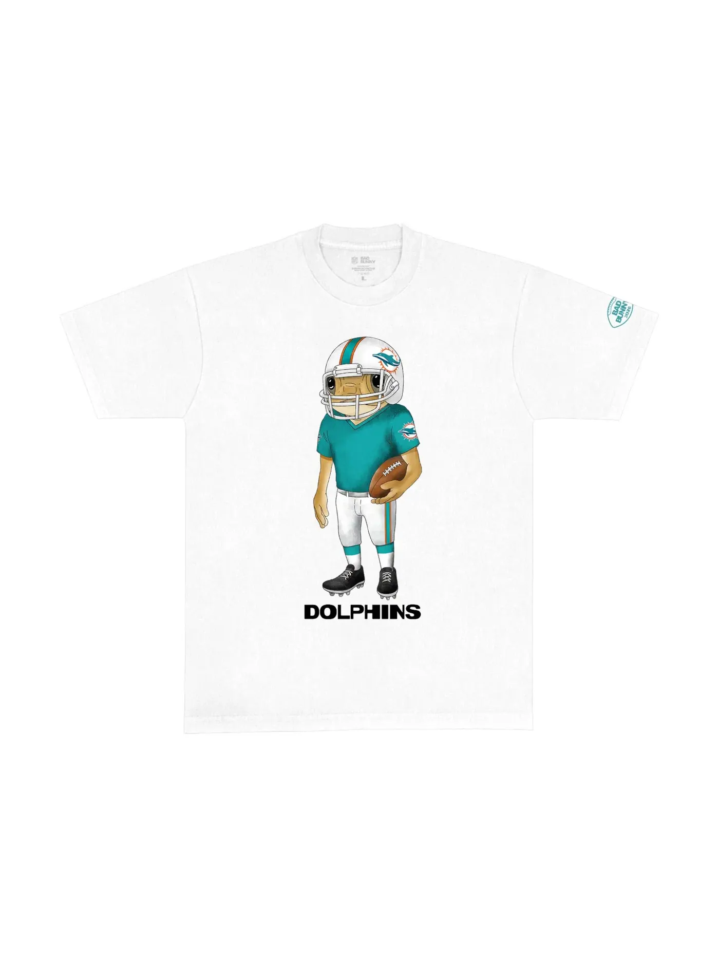 Мужская футболка с принтом Bad Bunny T-Shirt — изображение 1 из 2, мульти