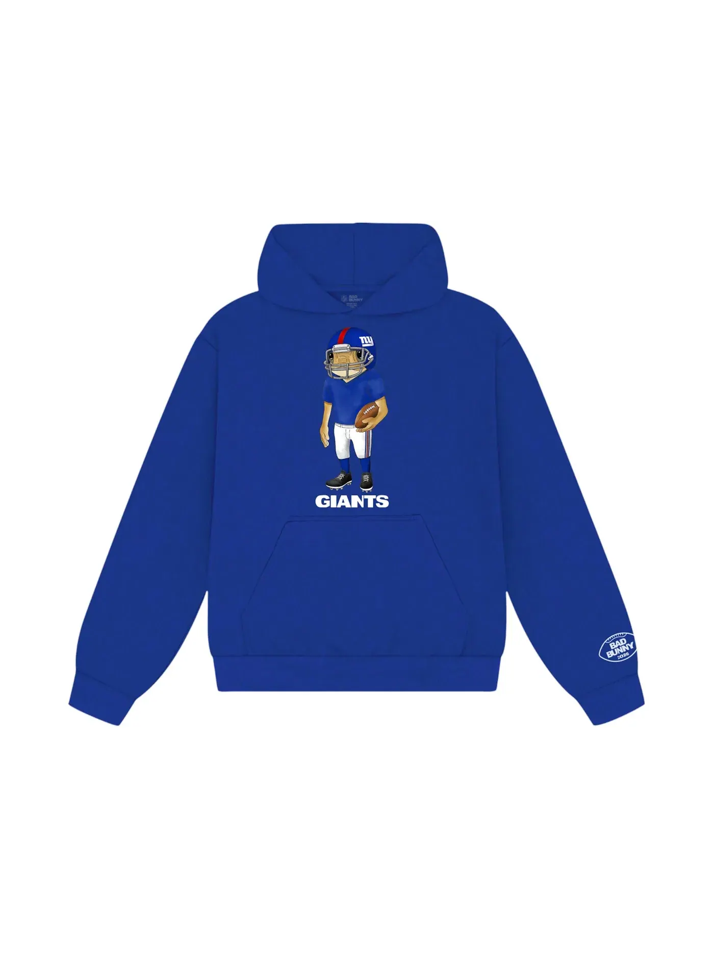 Мужская худи с принтом Bad Bunny Concho Hoodie Bad Bunny