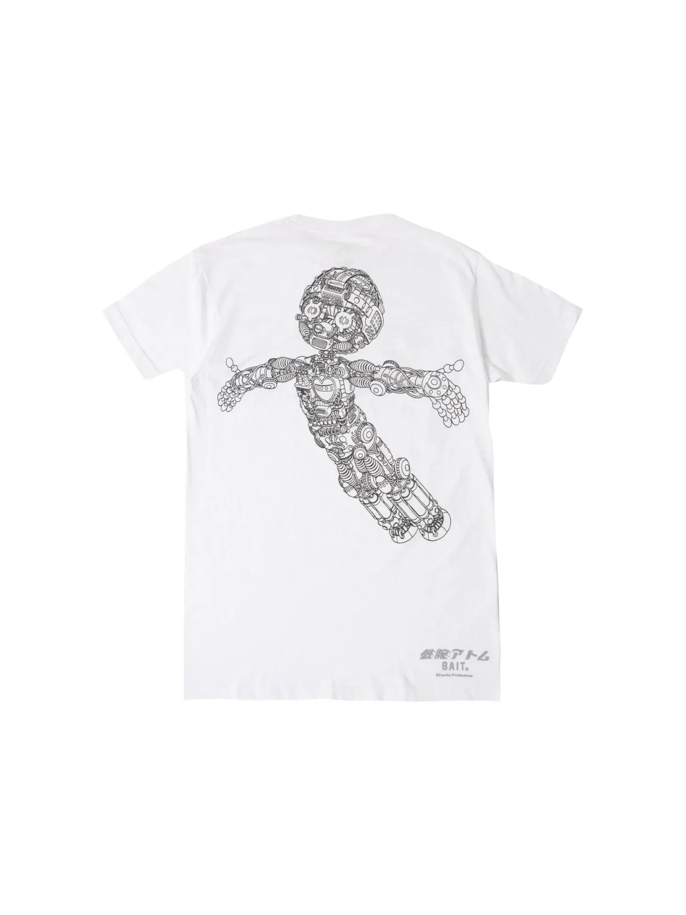 Мужская футболка с принтом Astro Boy Atom Project 3M Tee BAIT — изображение 2 из 2, белый