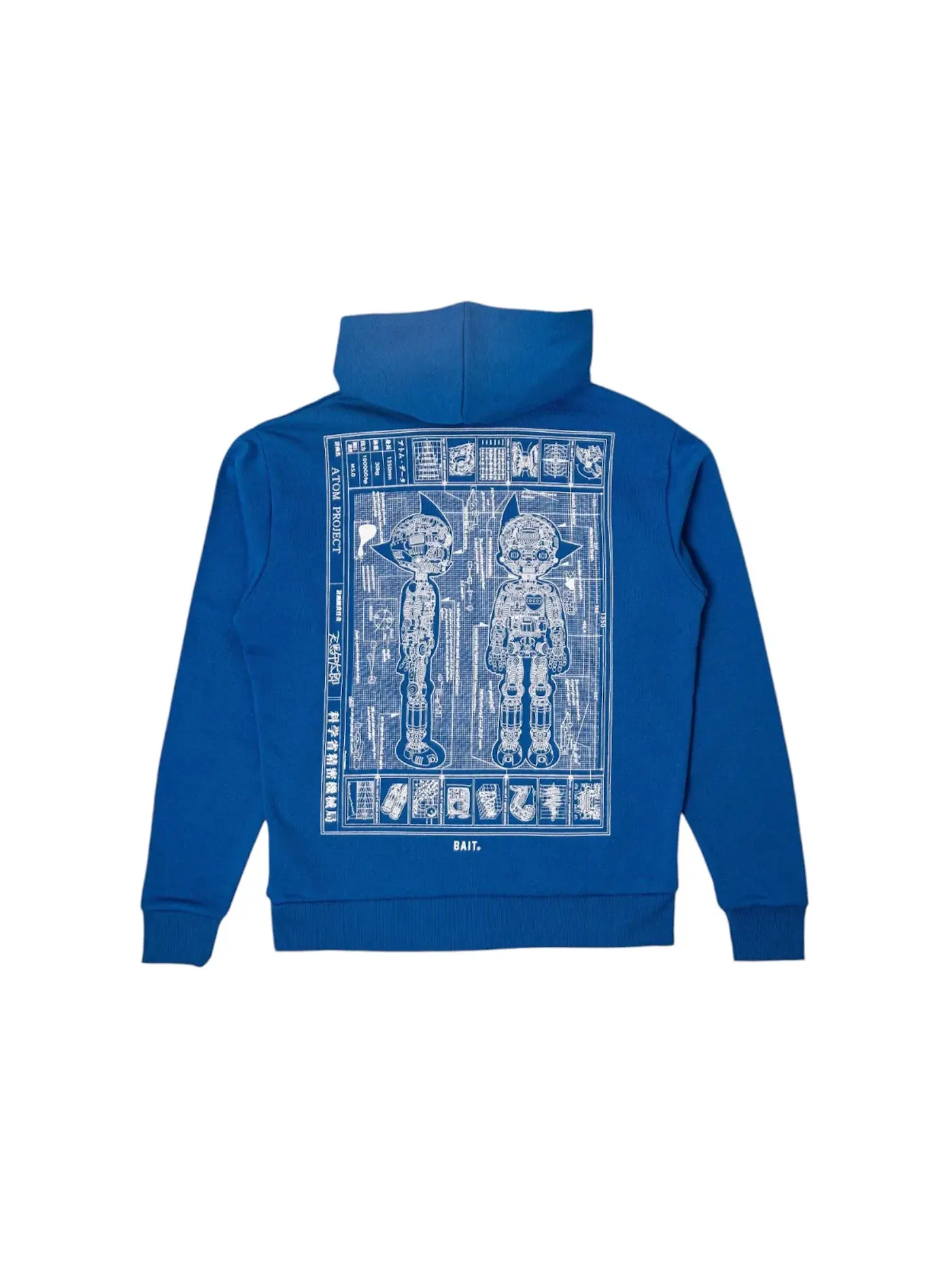 Мужской худи с принтом модели Hoodie BAIT — изображение 2 из 2, синий