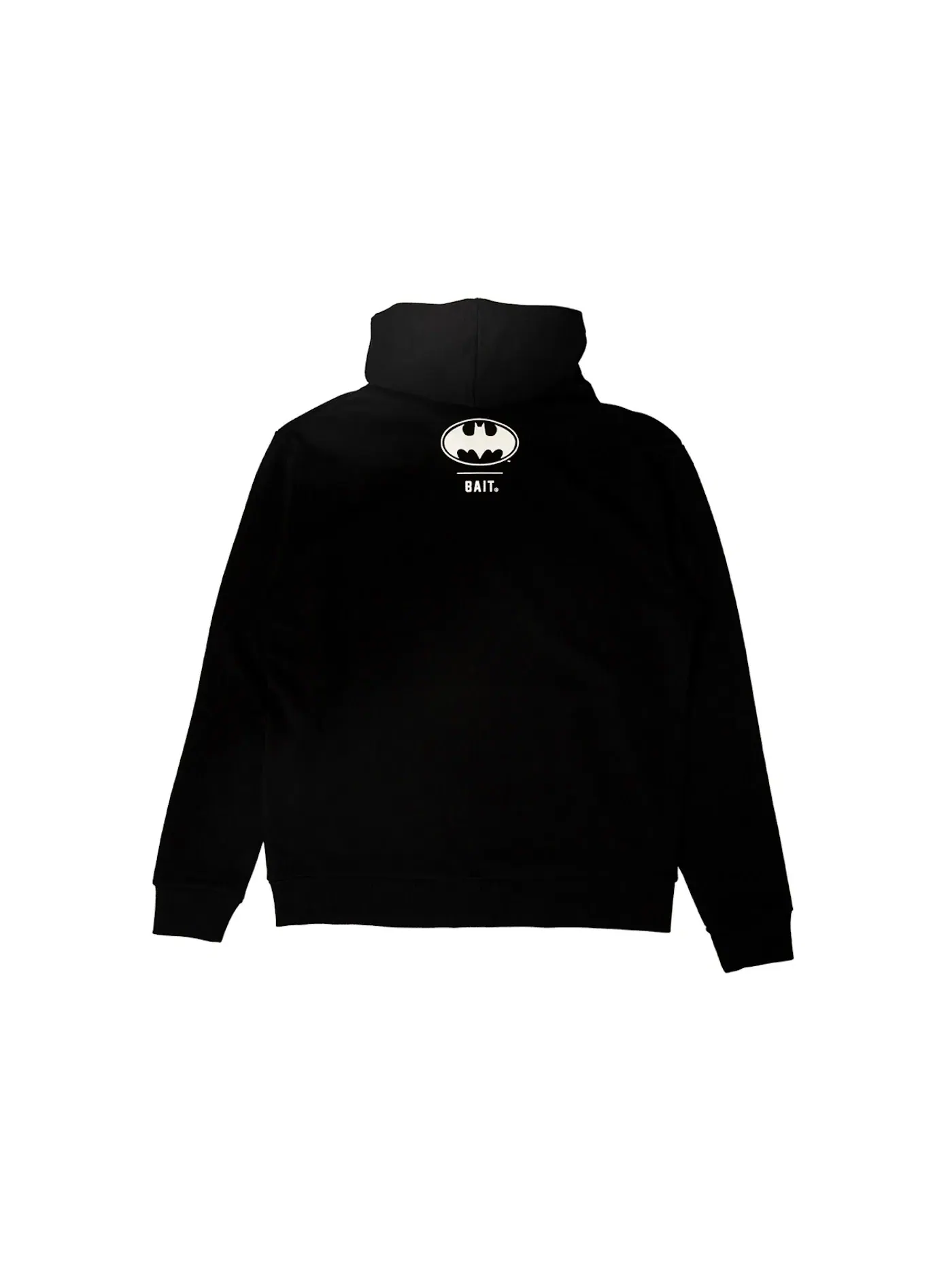 Мужская худи с принтом BAIT x Batman Bat Logo Glow In The Dark Hoodie Black — изображение 1 из 1, черный