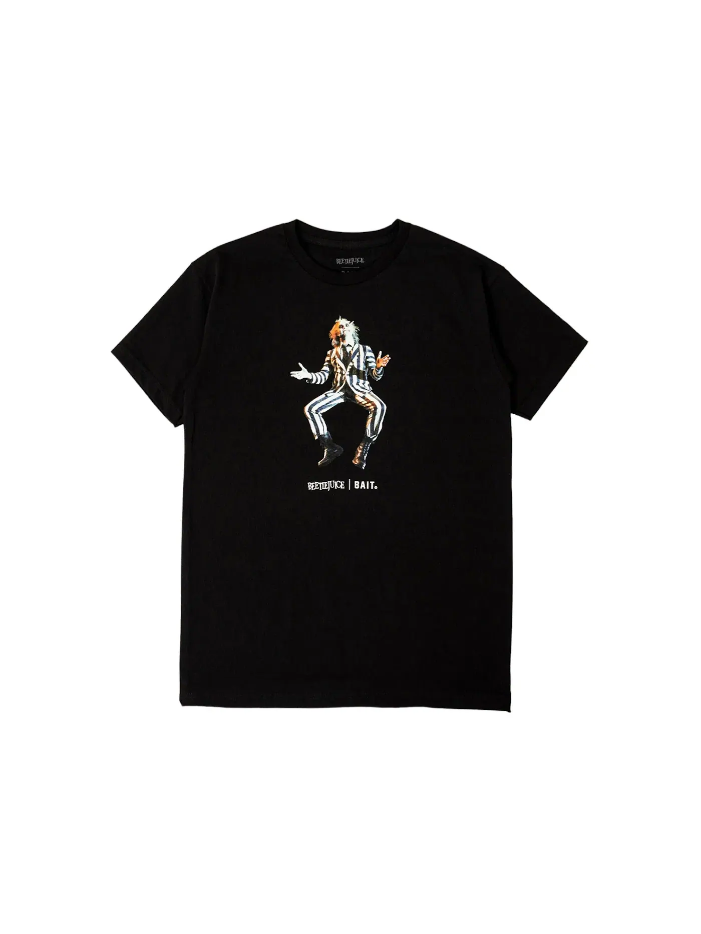 Мужская футболка с принтом BAIT x Beetlejuice Here Lie Betelgeuse Tee — изображение 1 из 1, черный