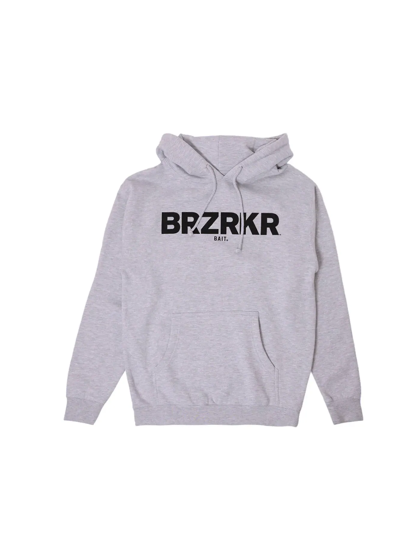 Мужская худи с принтом BAIT x Brzrkr #1 Tradd Moore Cover Black And White Cover Hoodie — изображение 1 из 1, серый