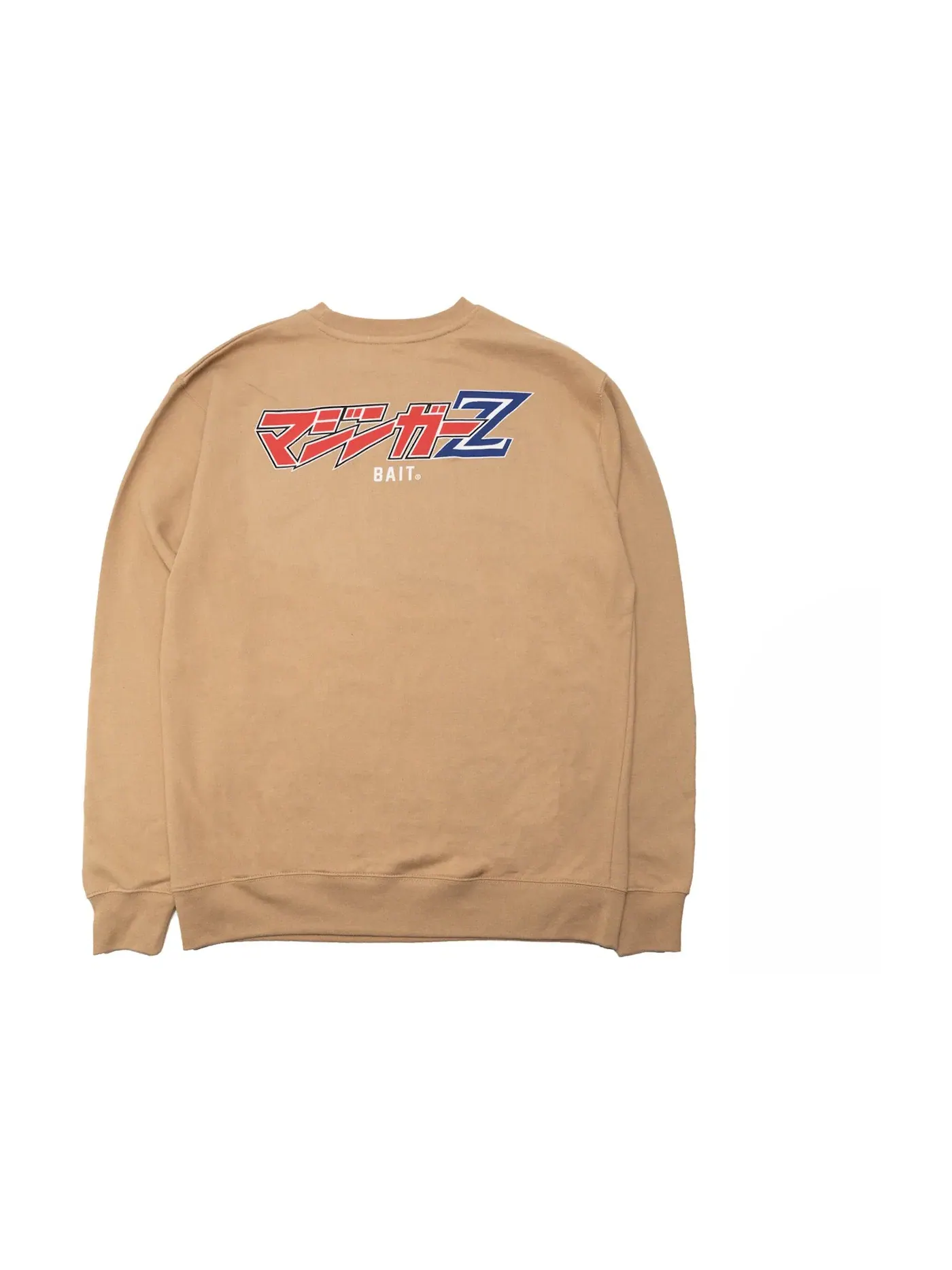 Мужской свитер с принтом Robot Crewneck BAIT — изображение 2 из 2, бежевый
