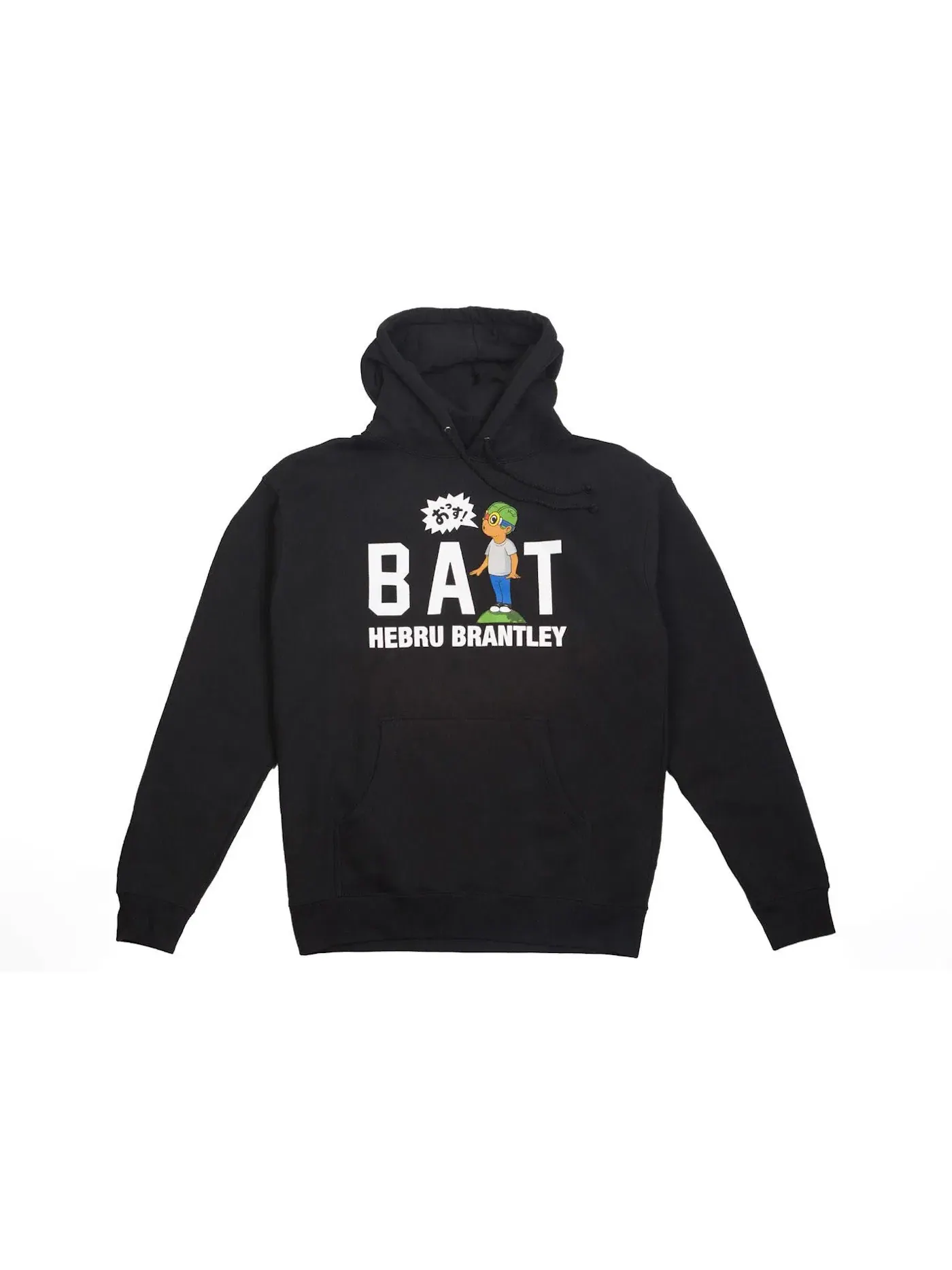 Мужская худи с логотипом Shout BAIT — изображение 1 из 1, черный