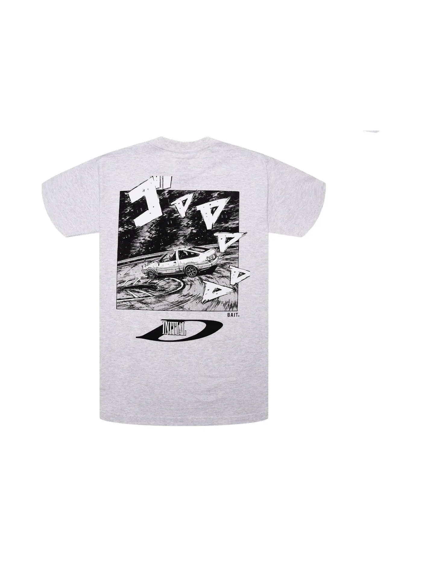 Мужская футболка с принтом BAIT x Initial D Drift Design Tee