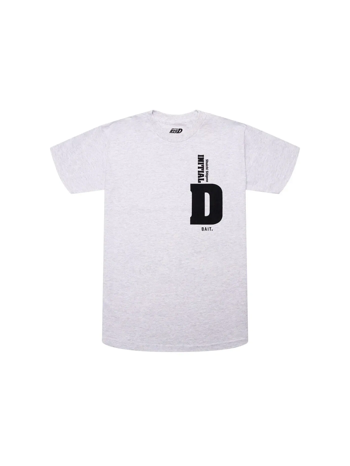 Мужская футболка с принтом BAIT x Initial D Drift Design Tee — изображение 2 из 2, серый