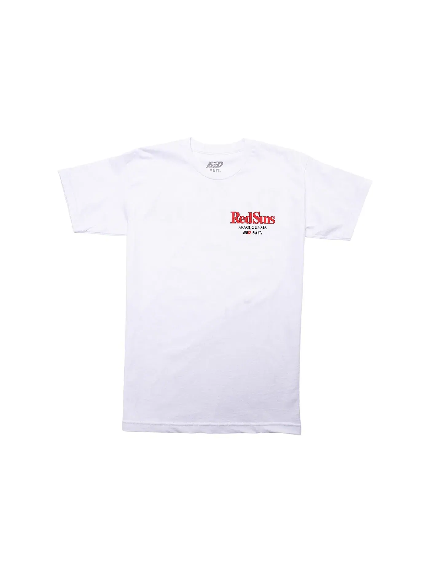 Мужская футболка с принтом BAIT x Initial D Red Suns Tee — изображение 1 из 2, белый