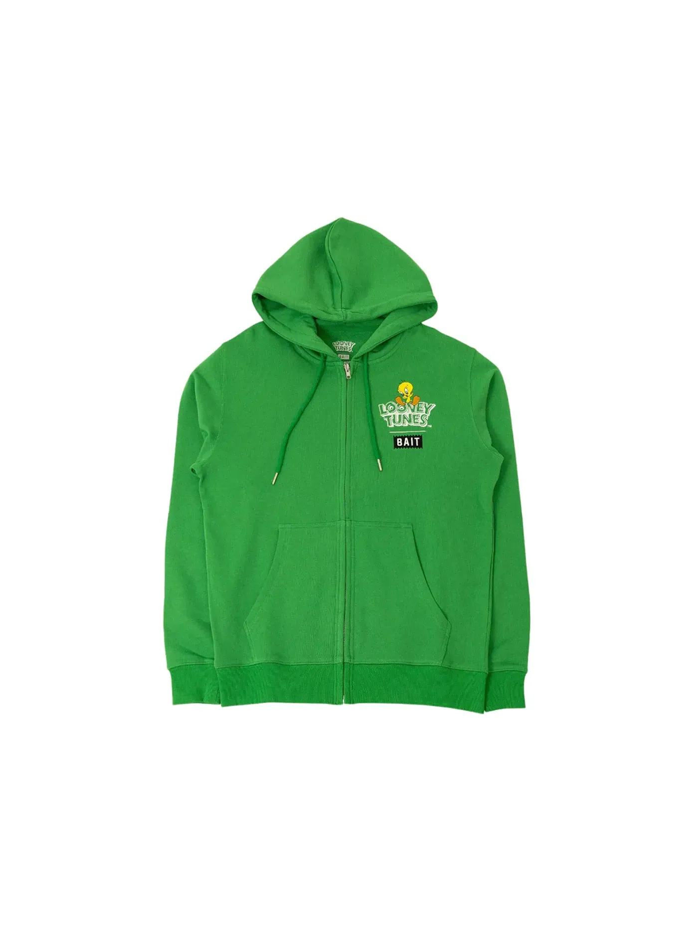 Мужская худи с вышивкой BAIT x Looney Tunes — изображение 1 из 1, зеленый