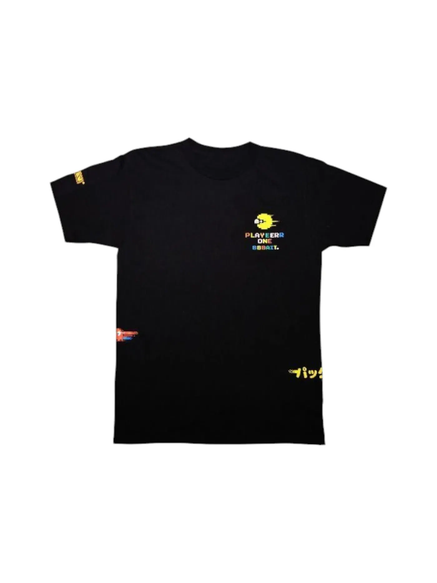 Мужская футболка с принтом BAIT x Pacman Glitch Tee — изображение 1 из 2, черный