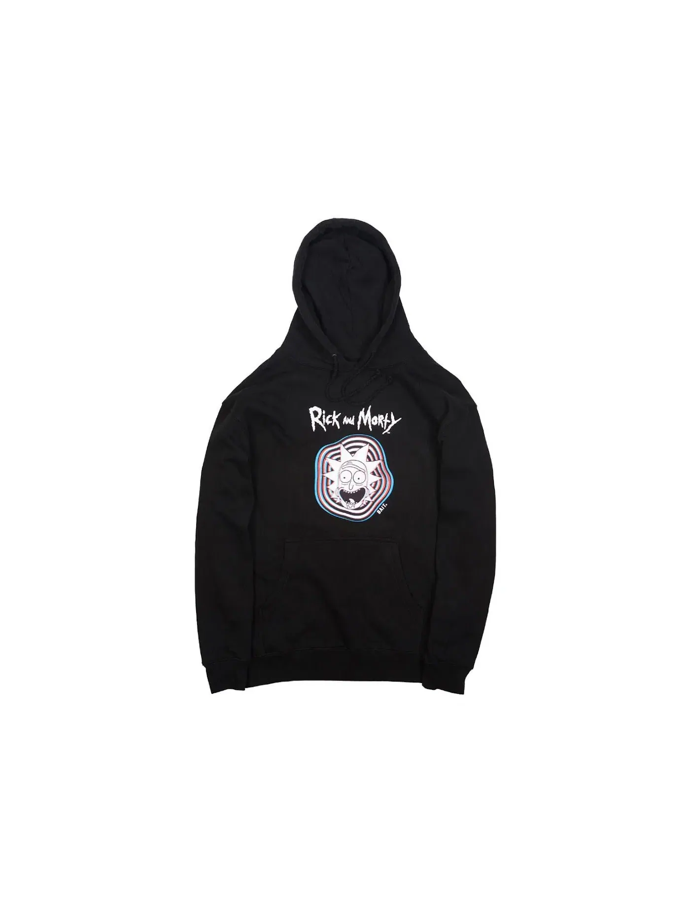 Мужская худи с принтом BAIT x Rick And Morty Psychedelic Trippy Hoodie