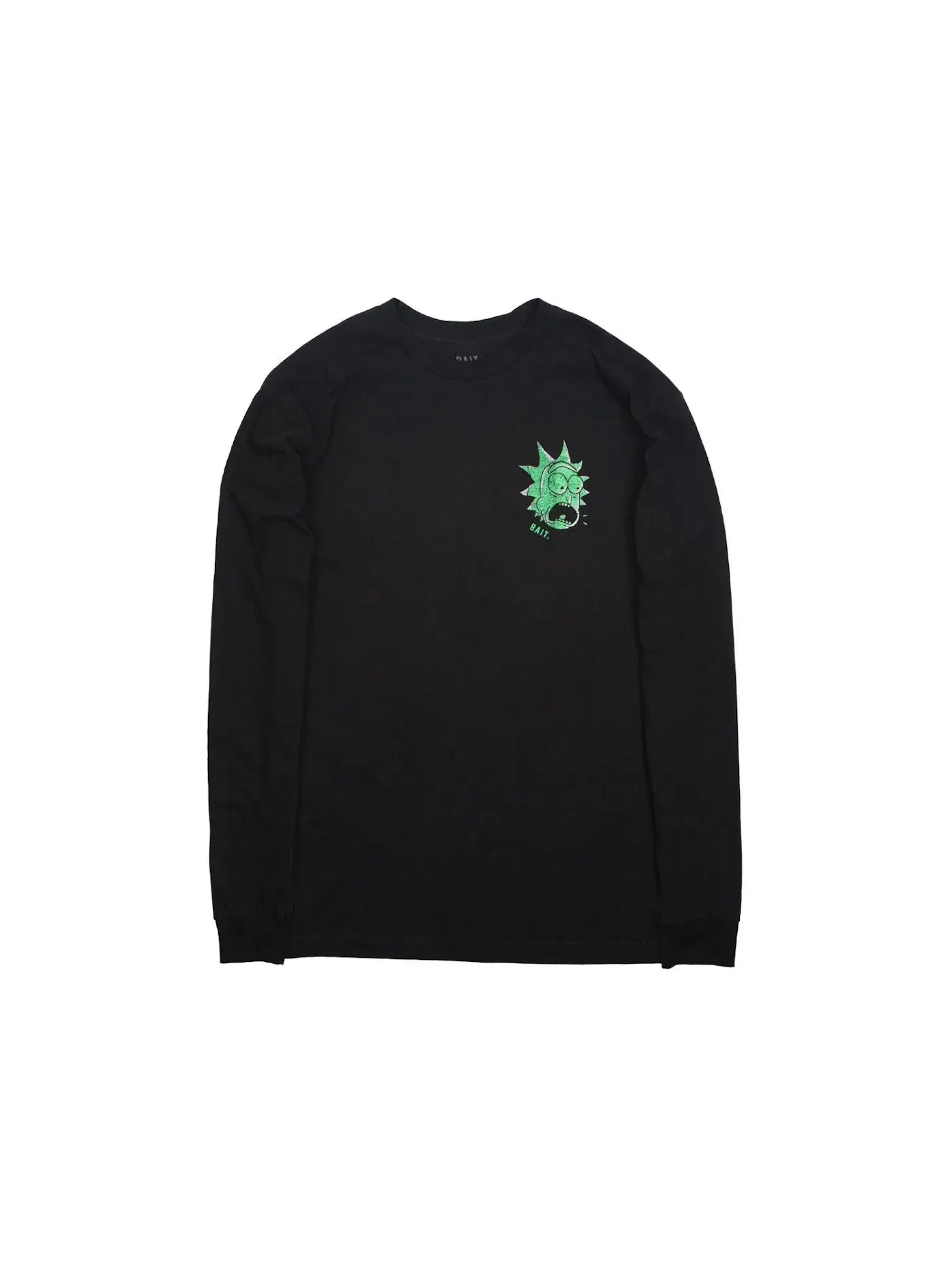 Мужская футболка с длинным рукавом с принтом BAIT x Rick And Morty Tentacles Glow In The Dark Tee — изображение 2 из 2