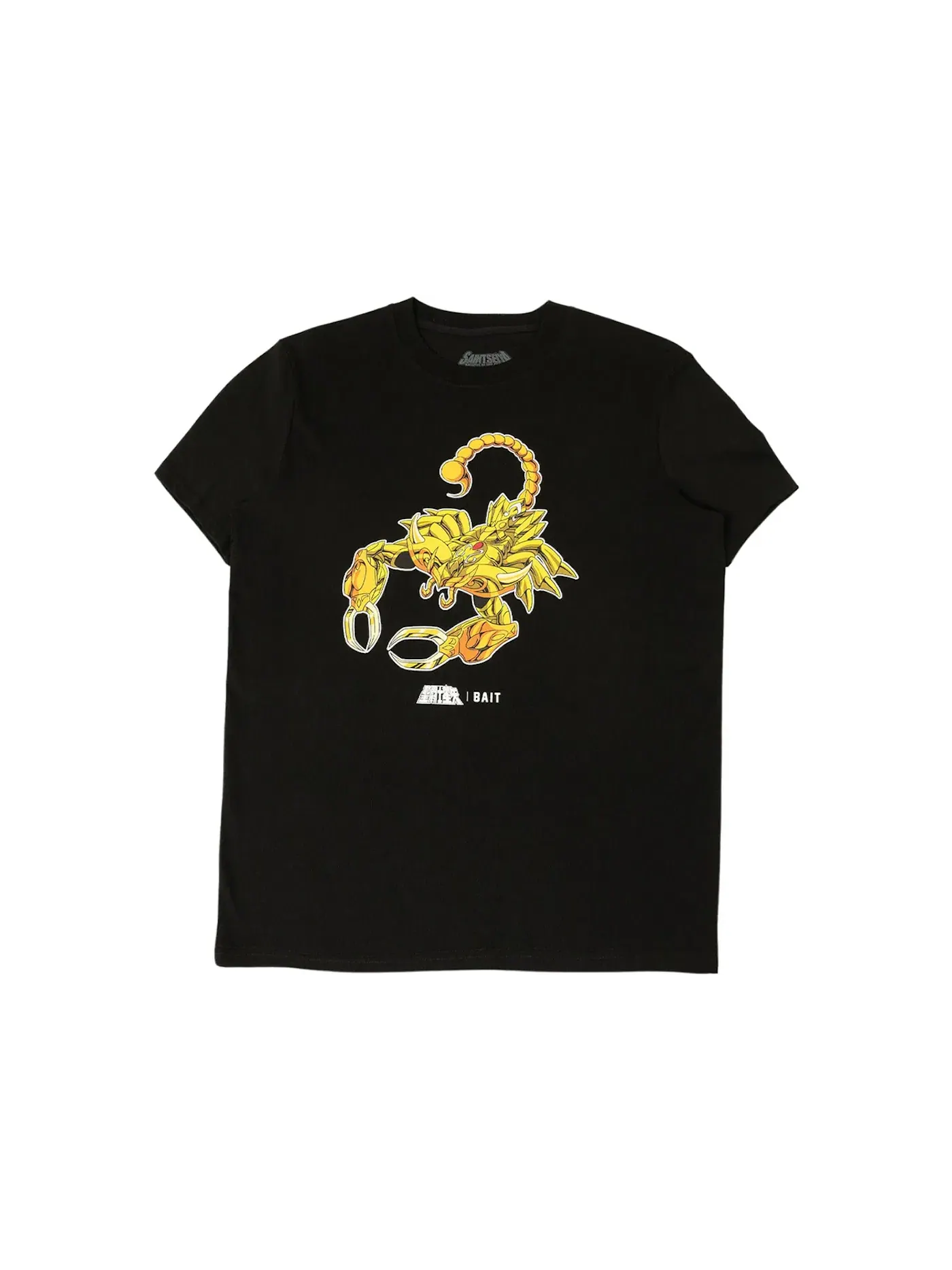Мужская футболка с принтом BAIT x Saint Seiya Scorpio Gold Tee — изображение 1 из 1, черный