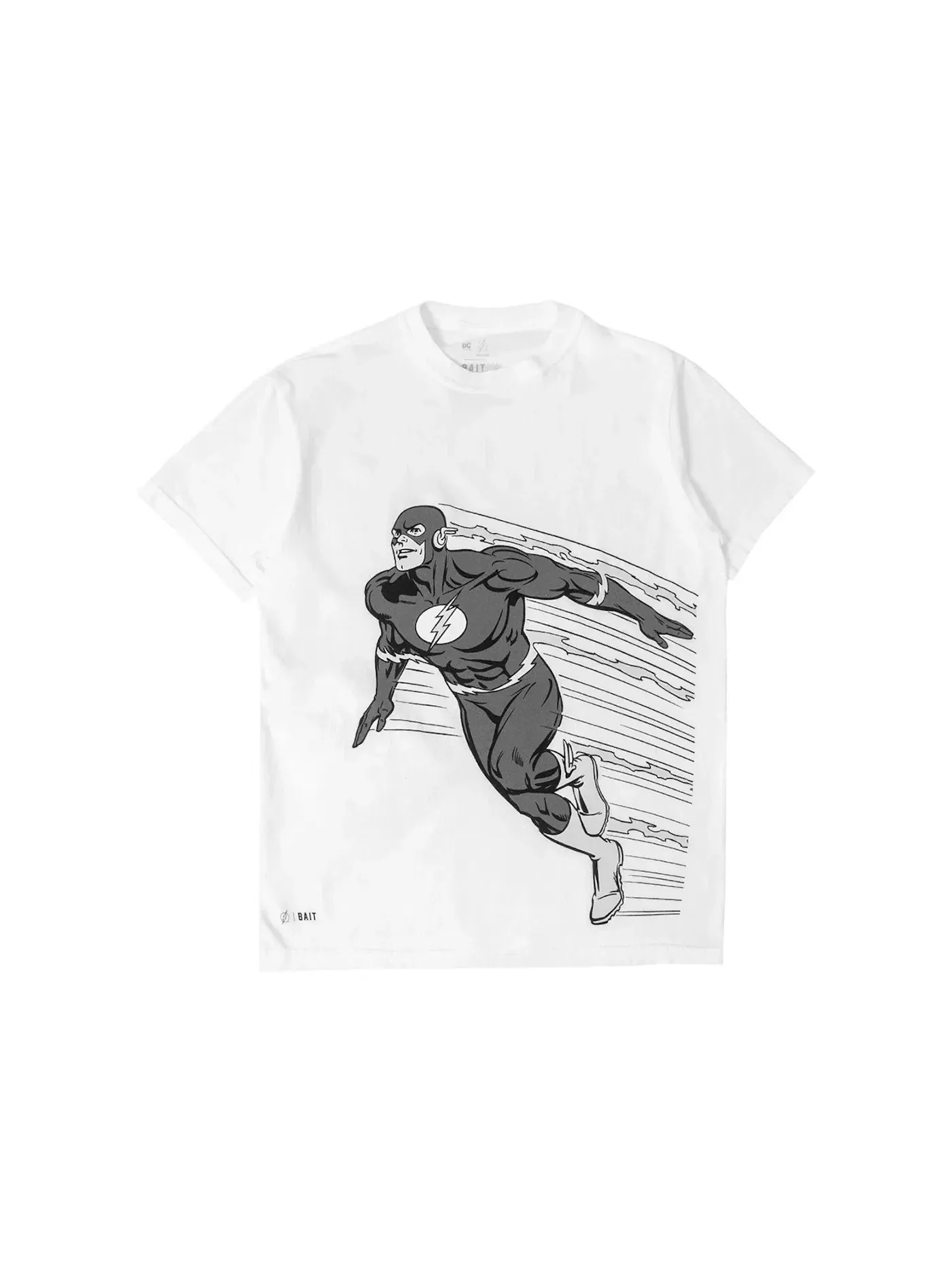 Мужская футболка с принтом BAIT x The Flash Speed Force Tee — изображение 1 из 1, белый