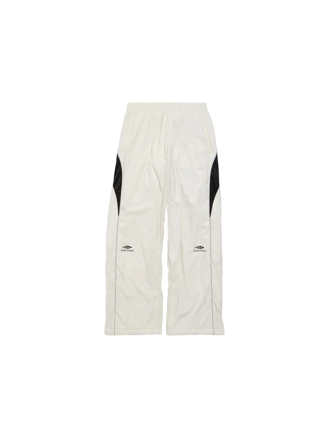 Мужские спортивные брюки-траксьют Pants Balenciaga — изображение 1 из 2, белый/черный