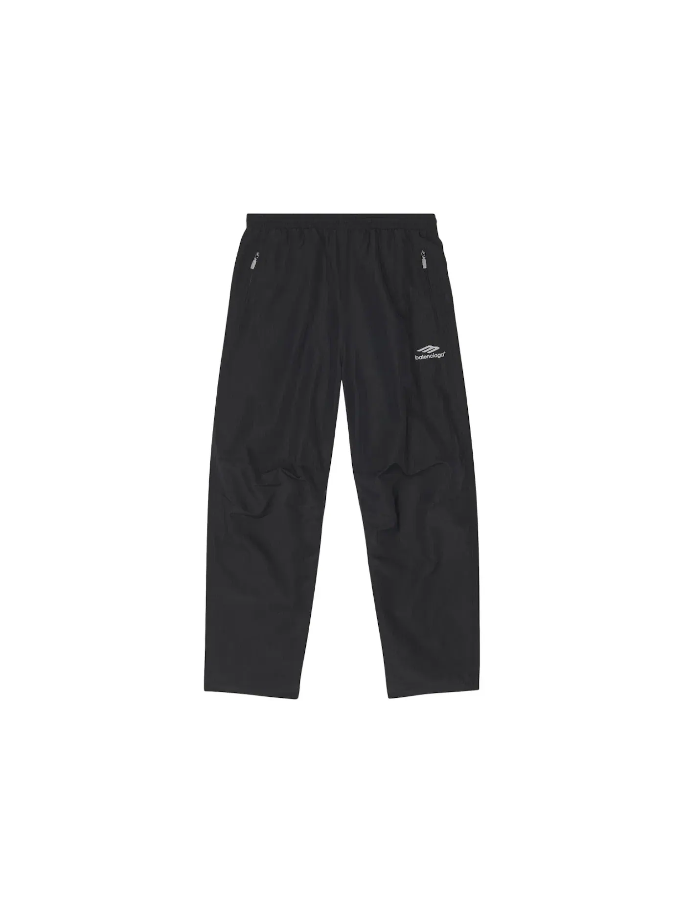 Мужские спортивные штаны с логотипом Pants Balenciaga — изображение 1 из 2, черный/серый