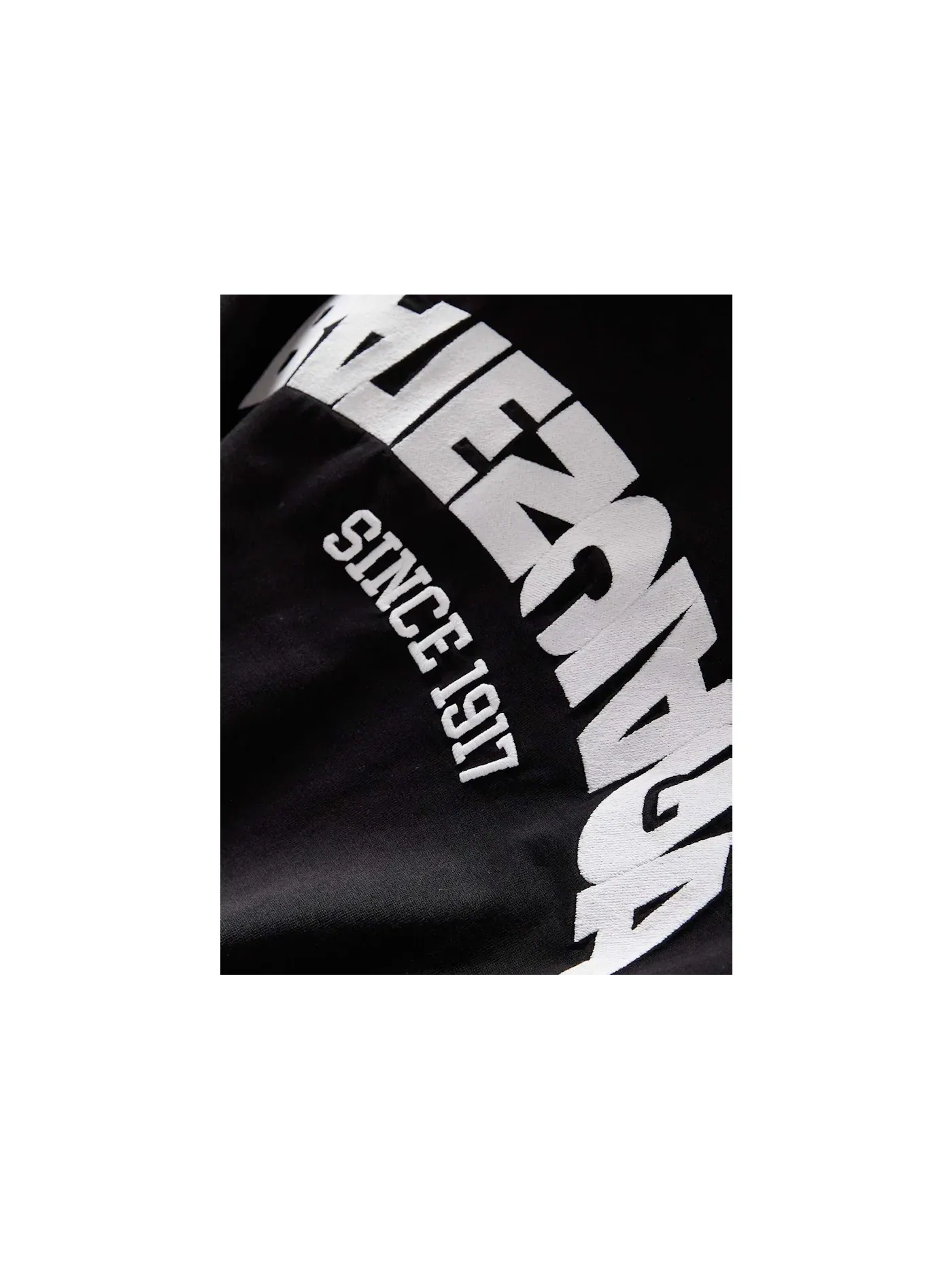 Мужская футболка с принтом Balenciaga Back Flip Oversized Tee — изображение 2 из 2, черный