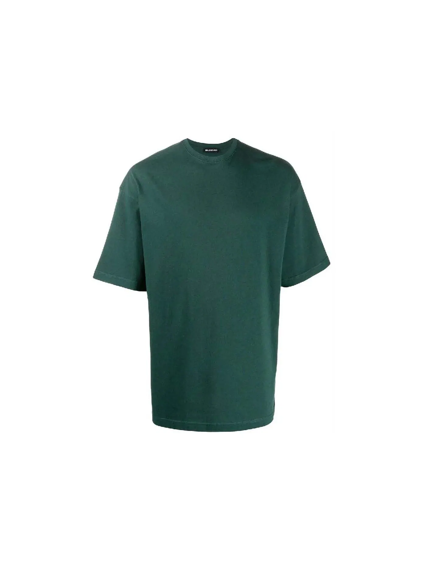 Мужская футболка с принтом Balenciaga T-shirt — изображение 1 из 2, зеленый/белый