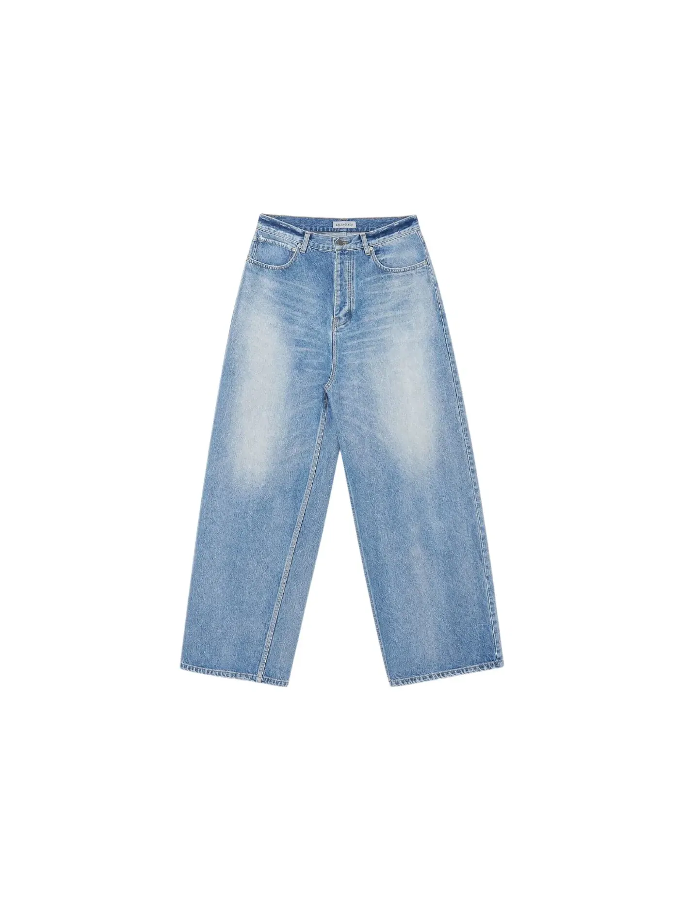 Мужские брюки свободного кроя Balenciaga Pants — изображение 1 из 1, синий